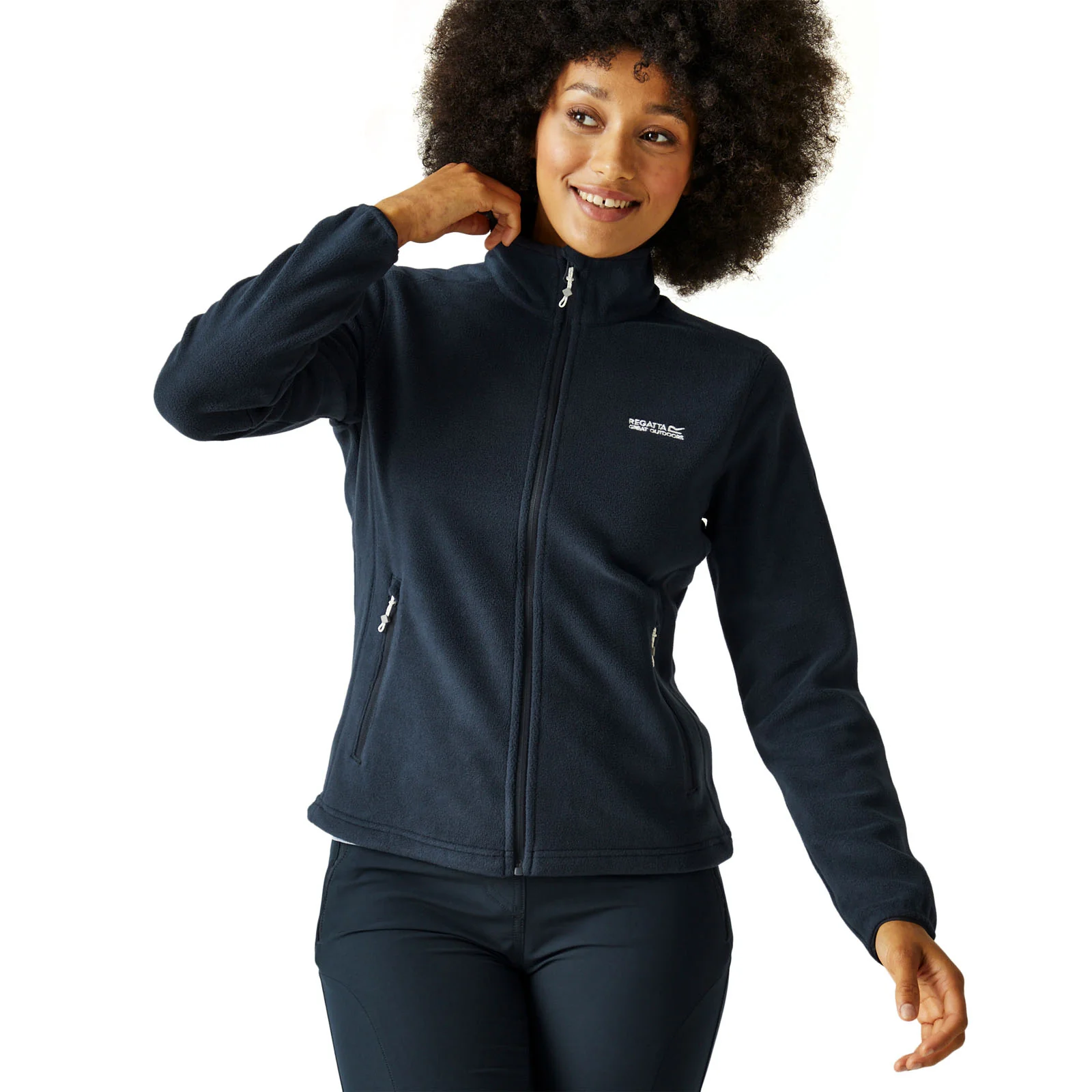 Regatta Womens Floreo IV Full Zip Soft Fleece Jacket - Image 2