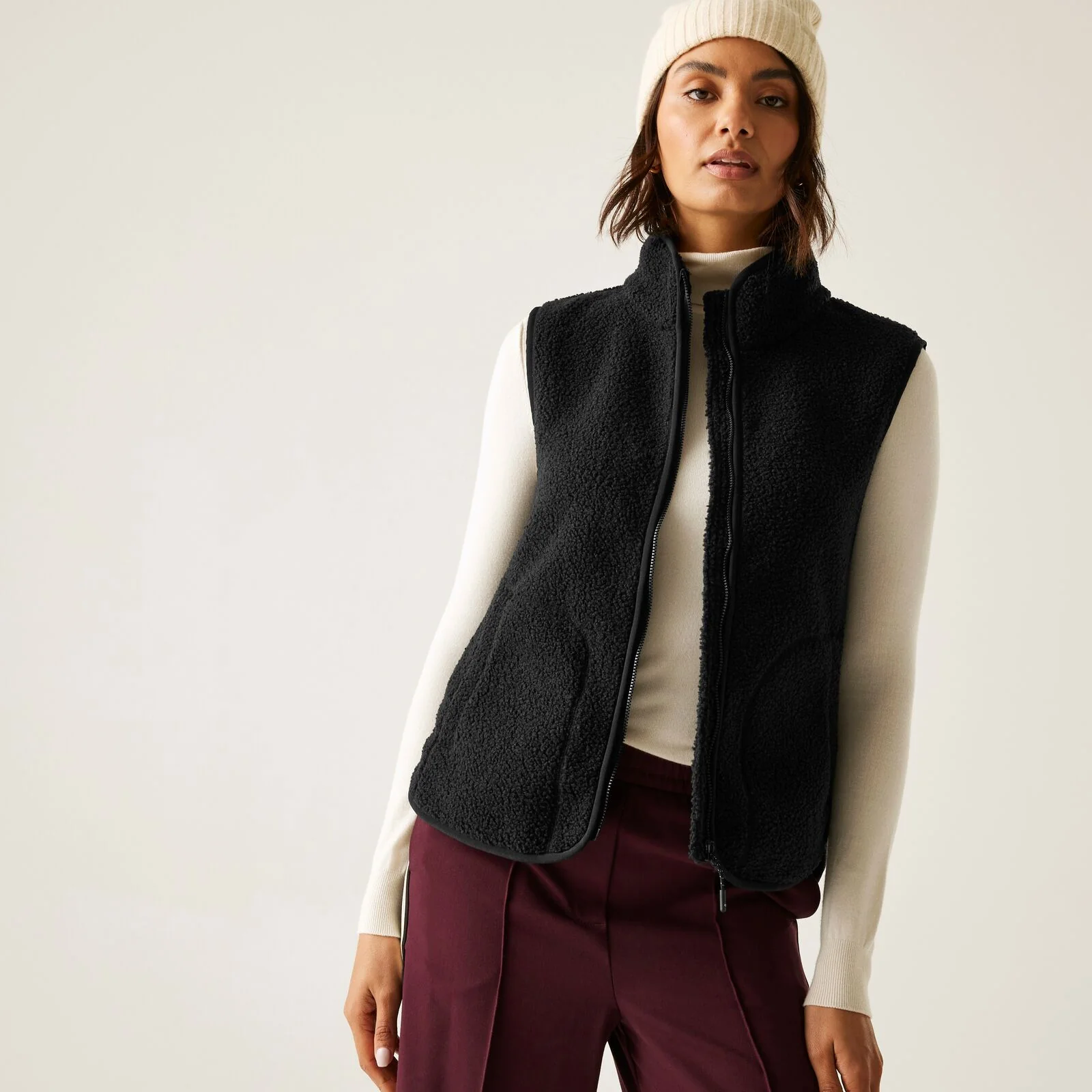 Regatta Womens Frankie Borg Fleece Bodywarmer Gilet - Image 11