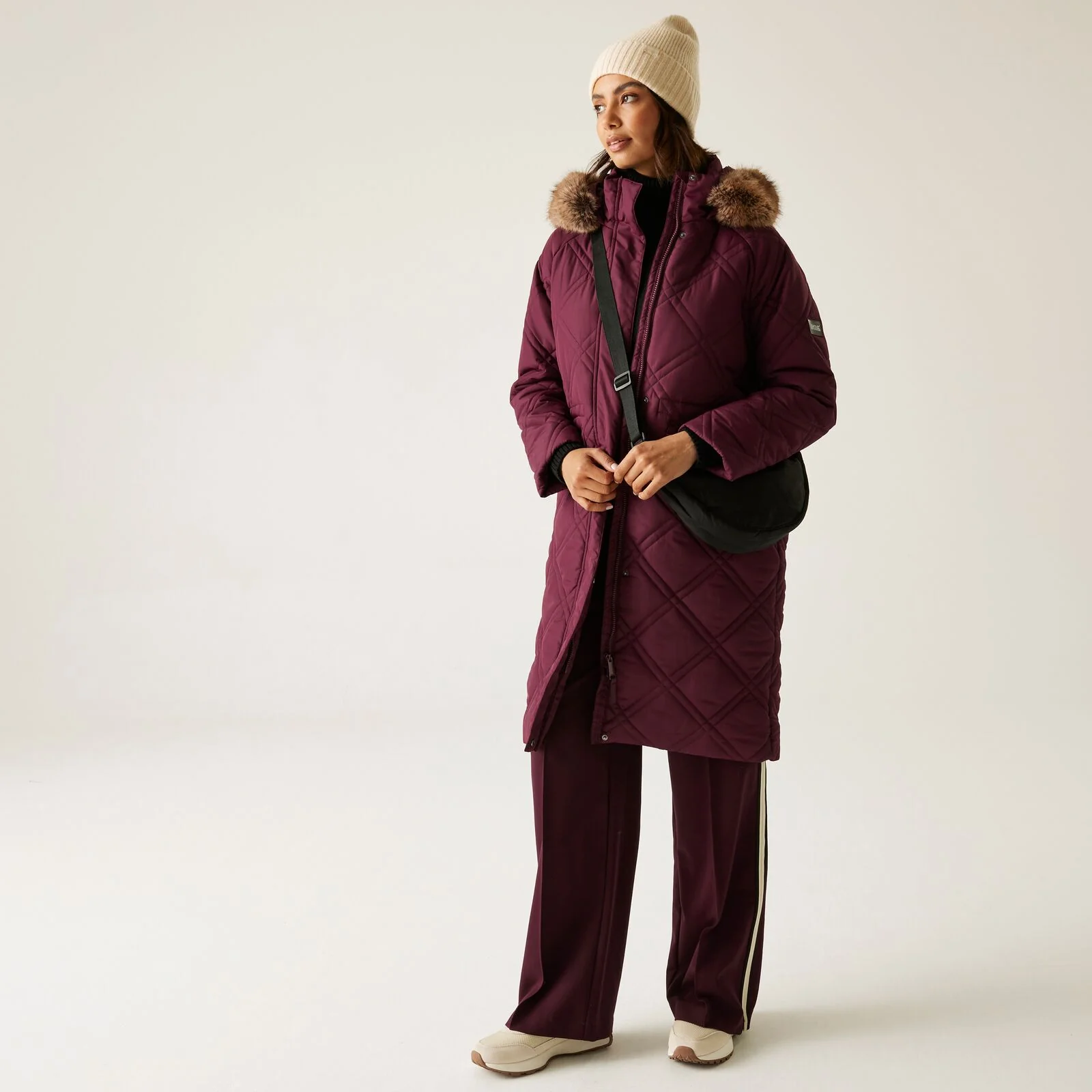 Regatta Womens Freyla  Longline Quilted Padded Jacket - Image 21