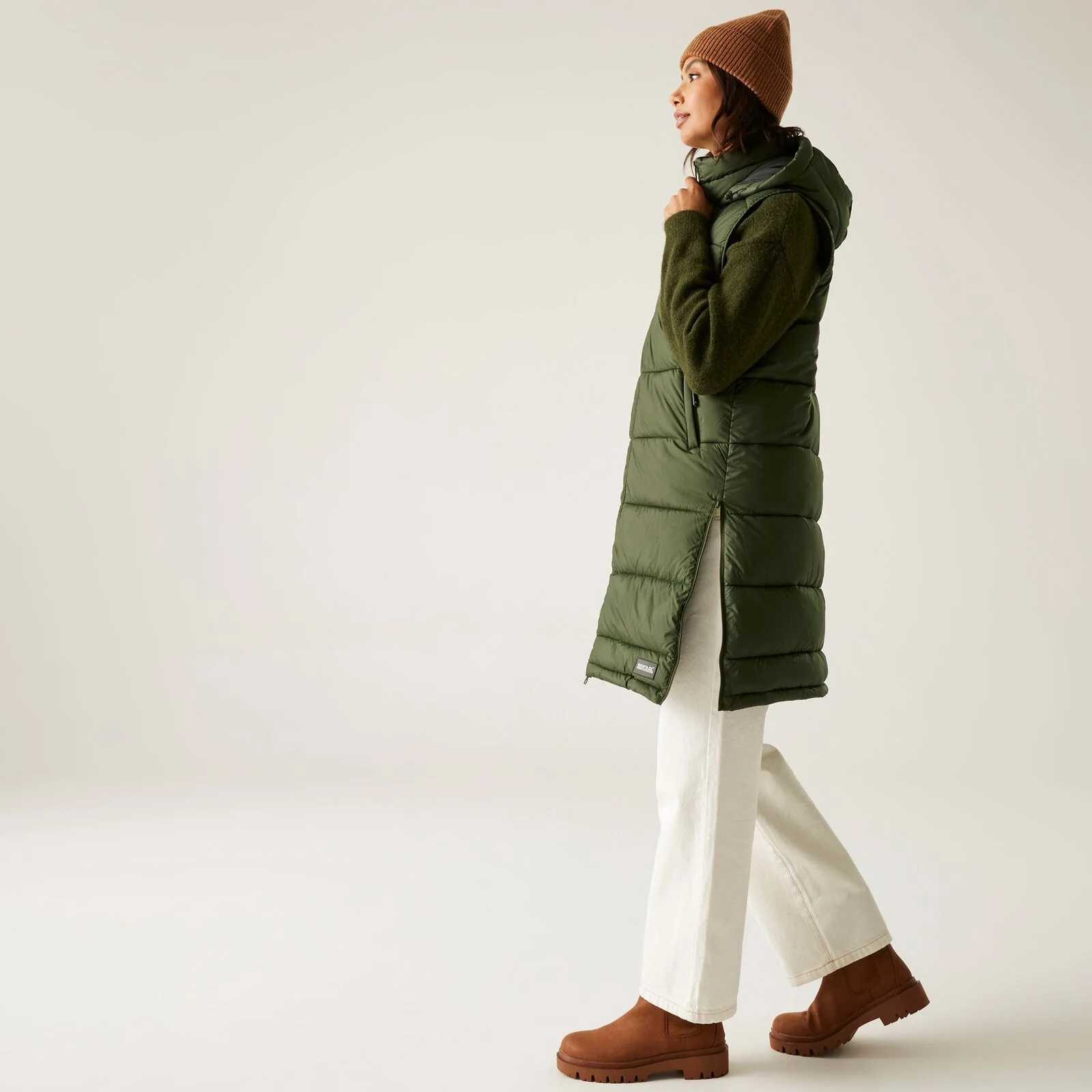 Regatta Womens Ganella Baffled Longline Gilet - Image 11
