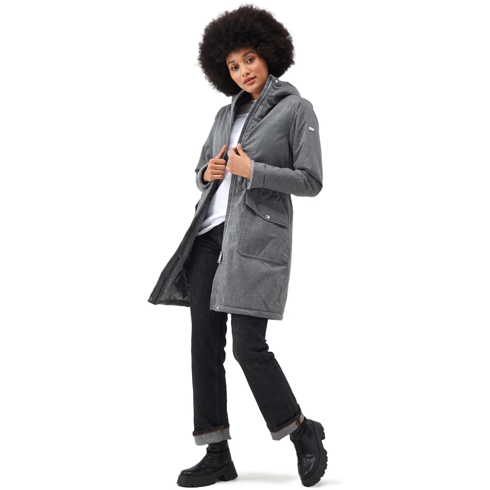 Regatta Womens Giovanna Fletcher Romine Waterproof Parka Jacket - Image 8