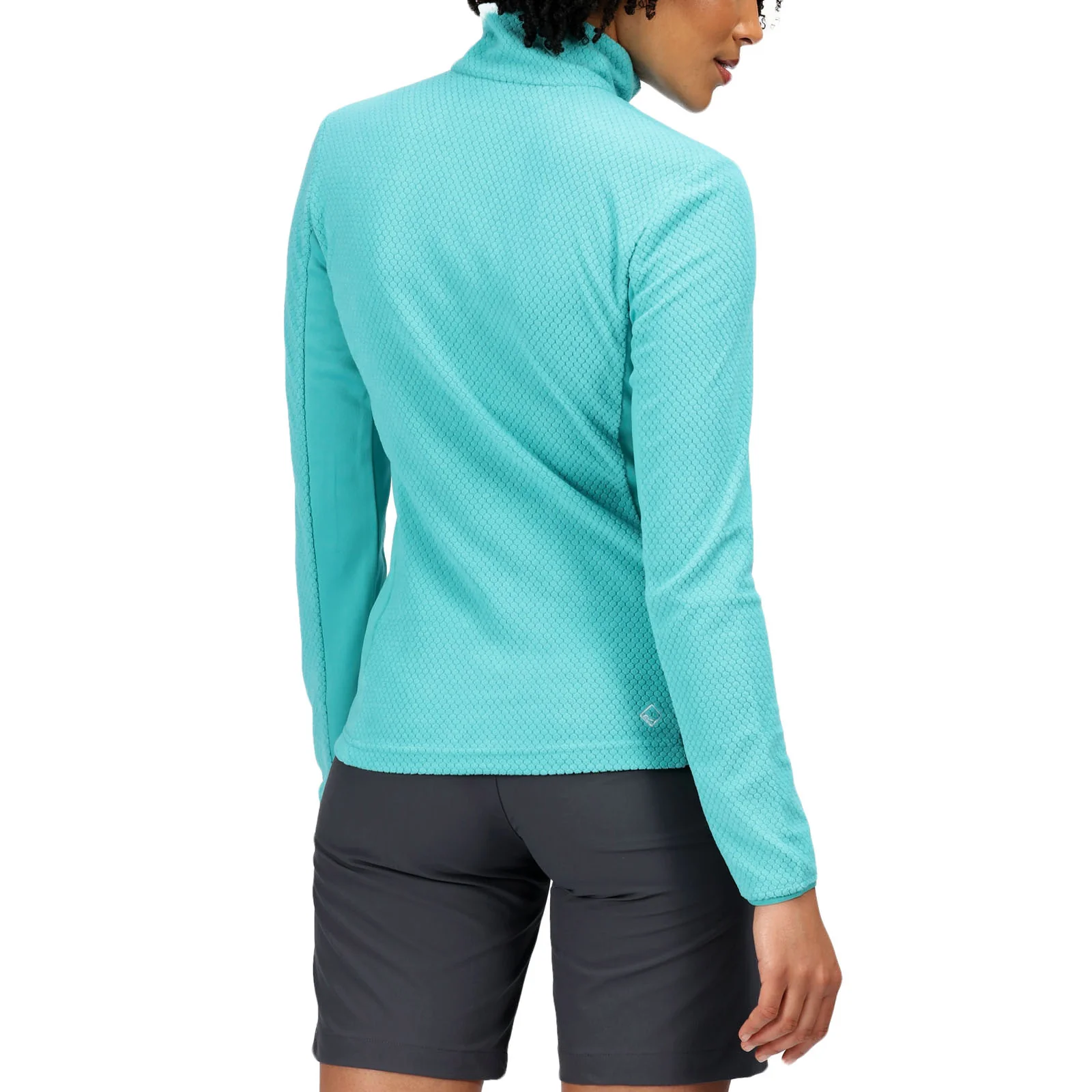 Regatta Womens Highton Honeycomb Fleece - Green - Image 2