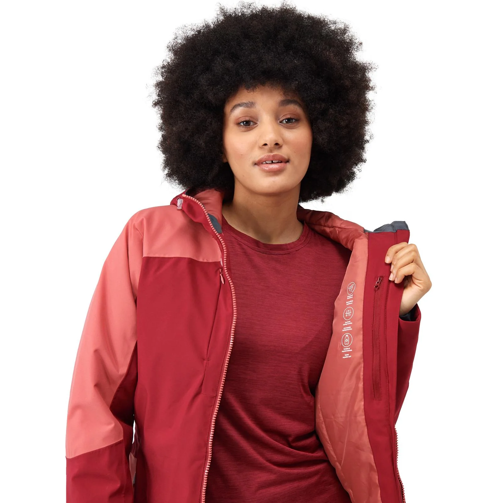 Regatta Womens Highton Stretch Waterproof Jacket - Image 31