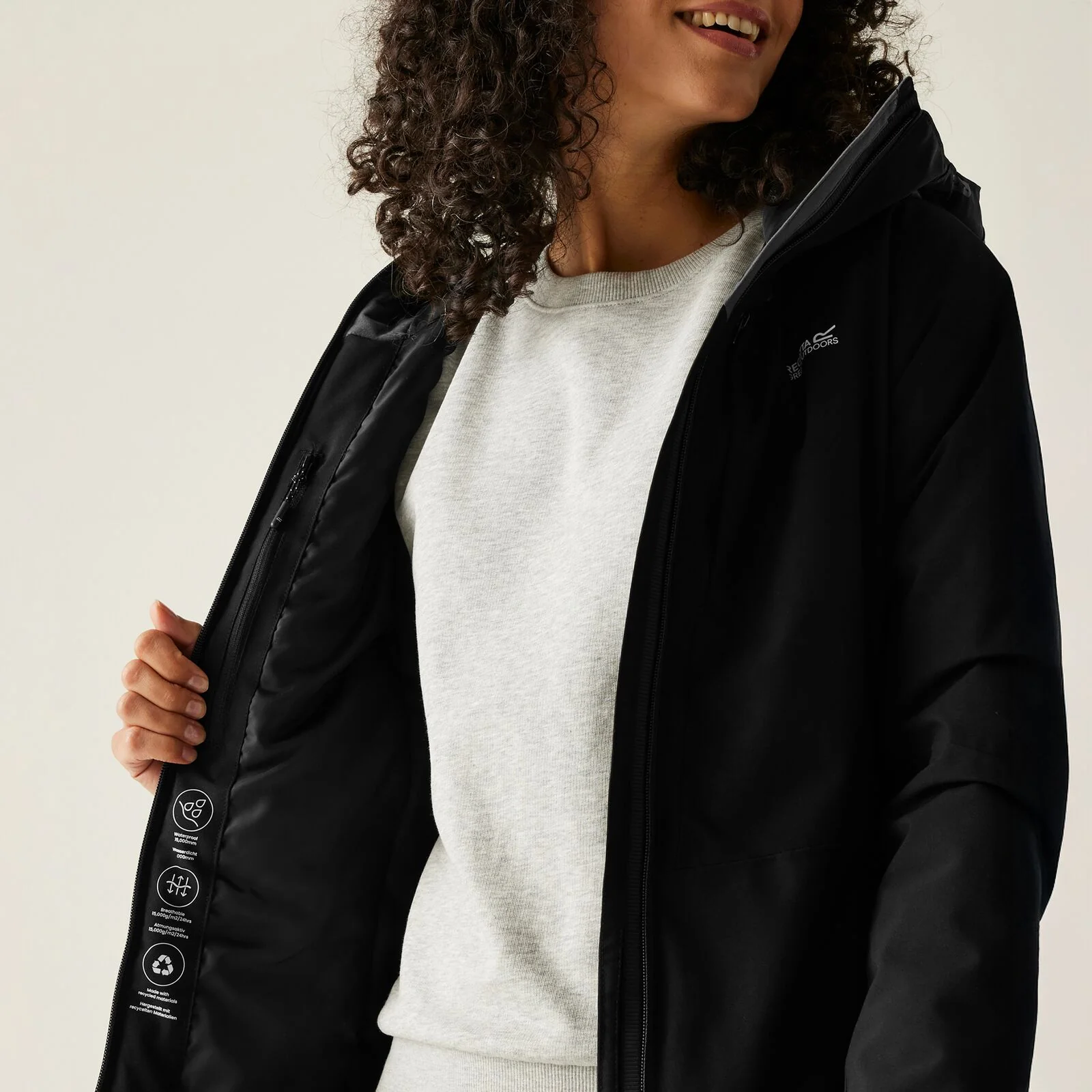 Regatta Womens Highton Stretch Waterproof Padded Jacket - Image 17
