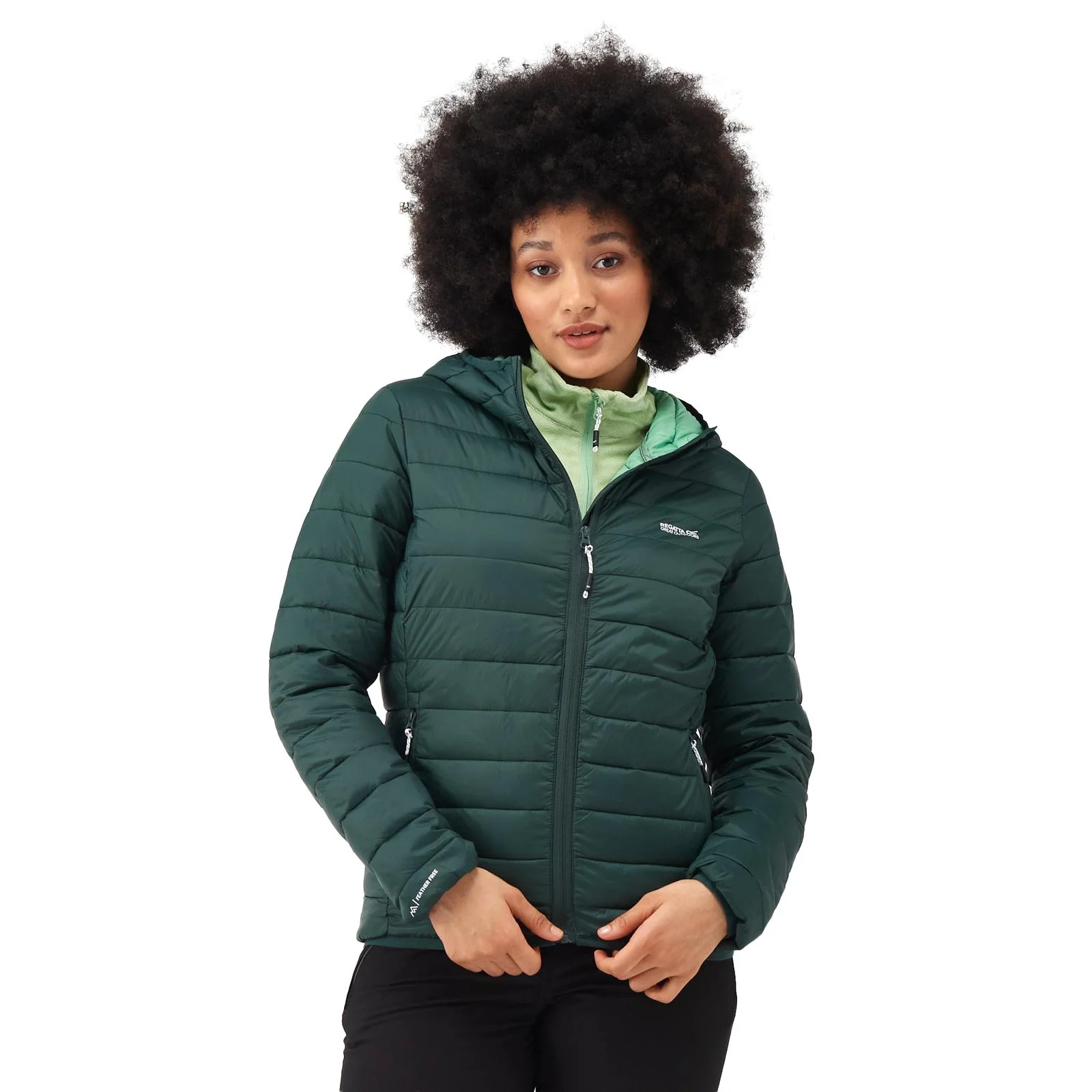 Regatta Womens Marizon Hooded Baffled Jacket Coat - Image 11