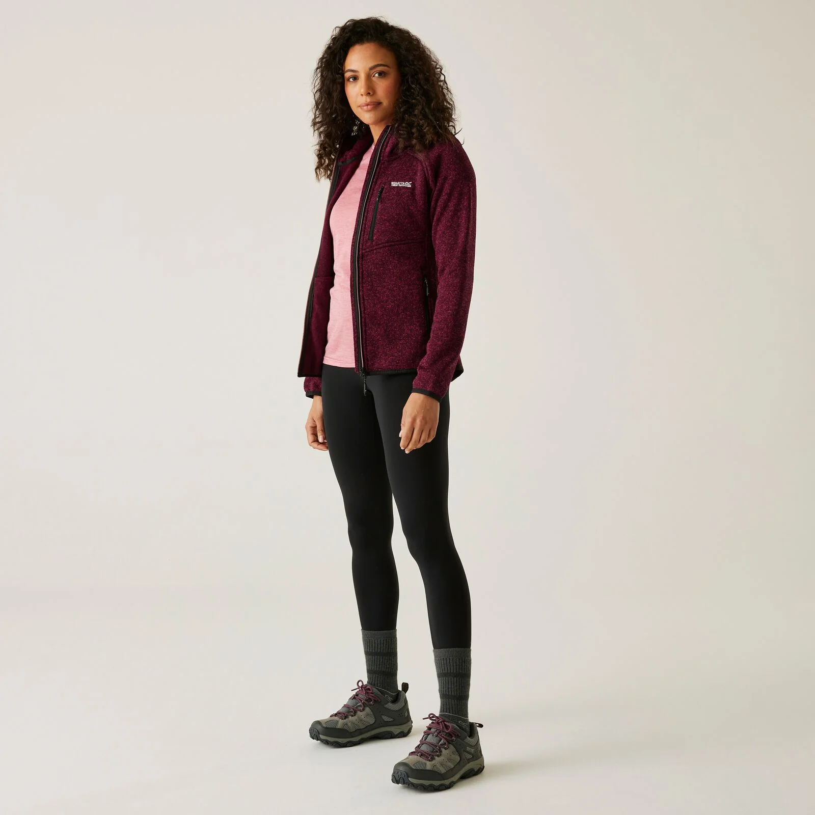 Regatta Womens Newhill Hooded Full Zip Fleece - Image 25