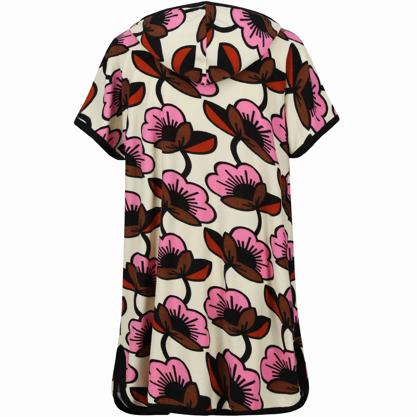 Regatta Womens Orla Kiely Bold Pattern Hooded Beach Towelling Dress - Image 4