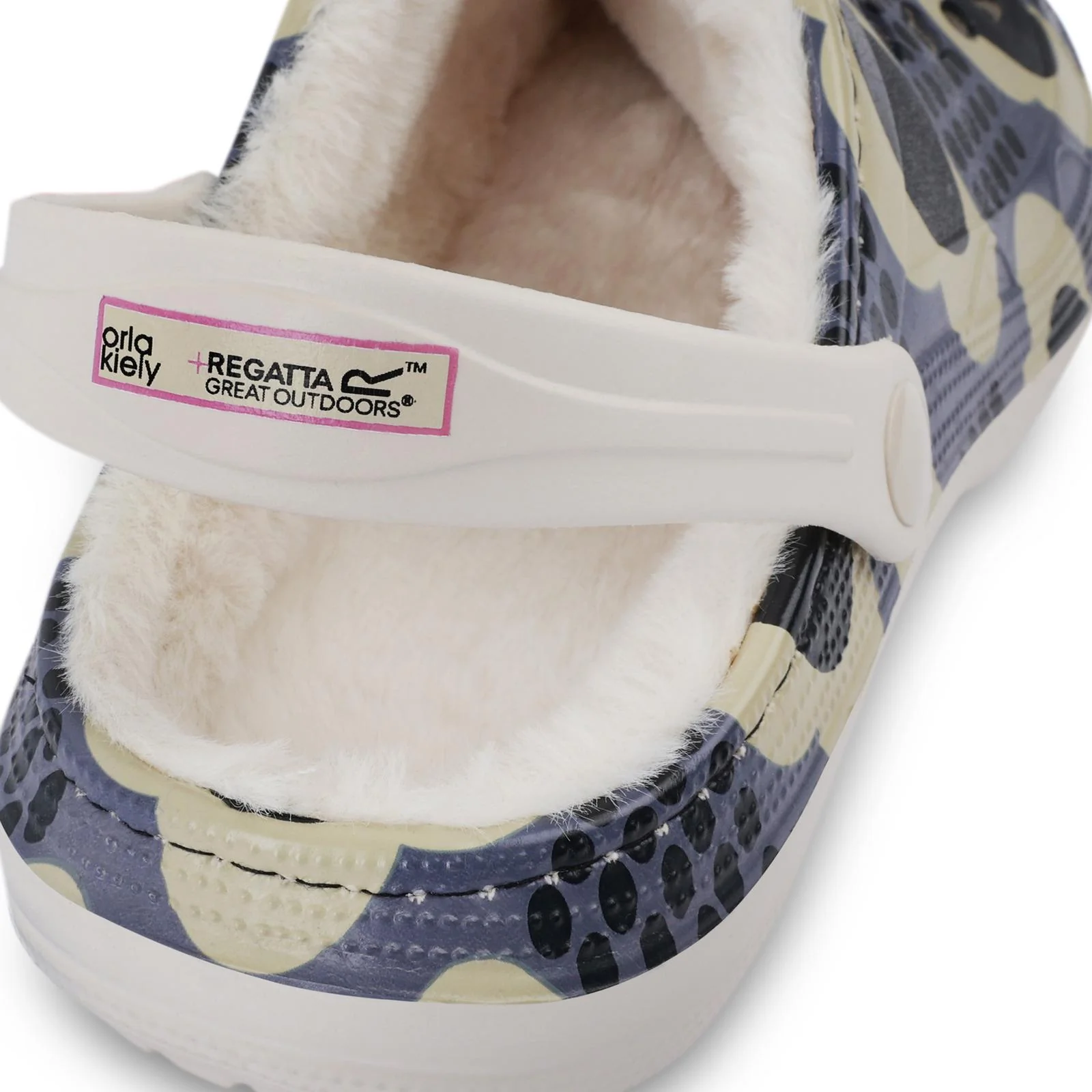 Regatta Womens Orla Kiely Fleece Lined Cosy Slip On Clogs - Image 13