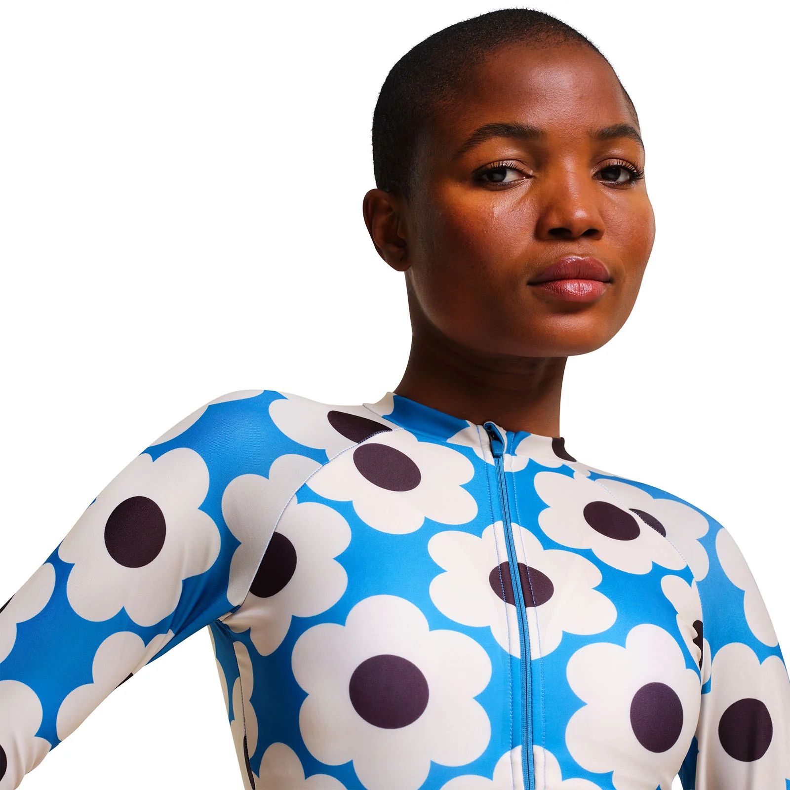 Regatta Womens Orla Kiely Front Zip Swimming Costume - Image 12