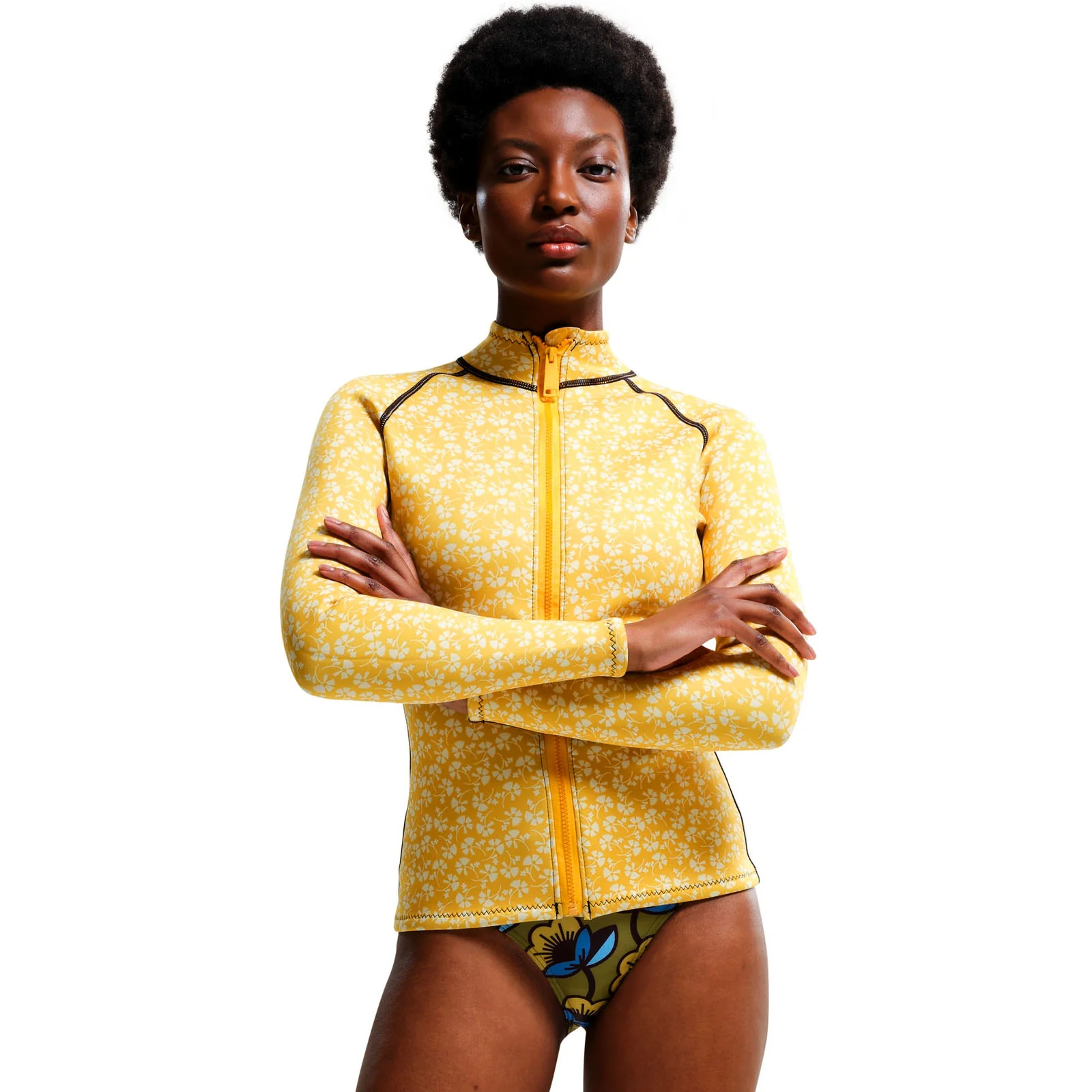 Regatta Womens Orla Kiely Full Zip Scuba Top - Image 2