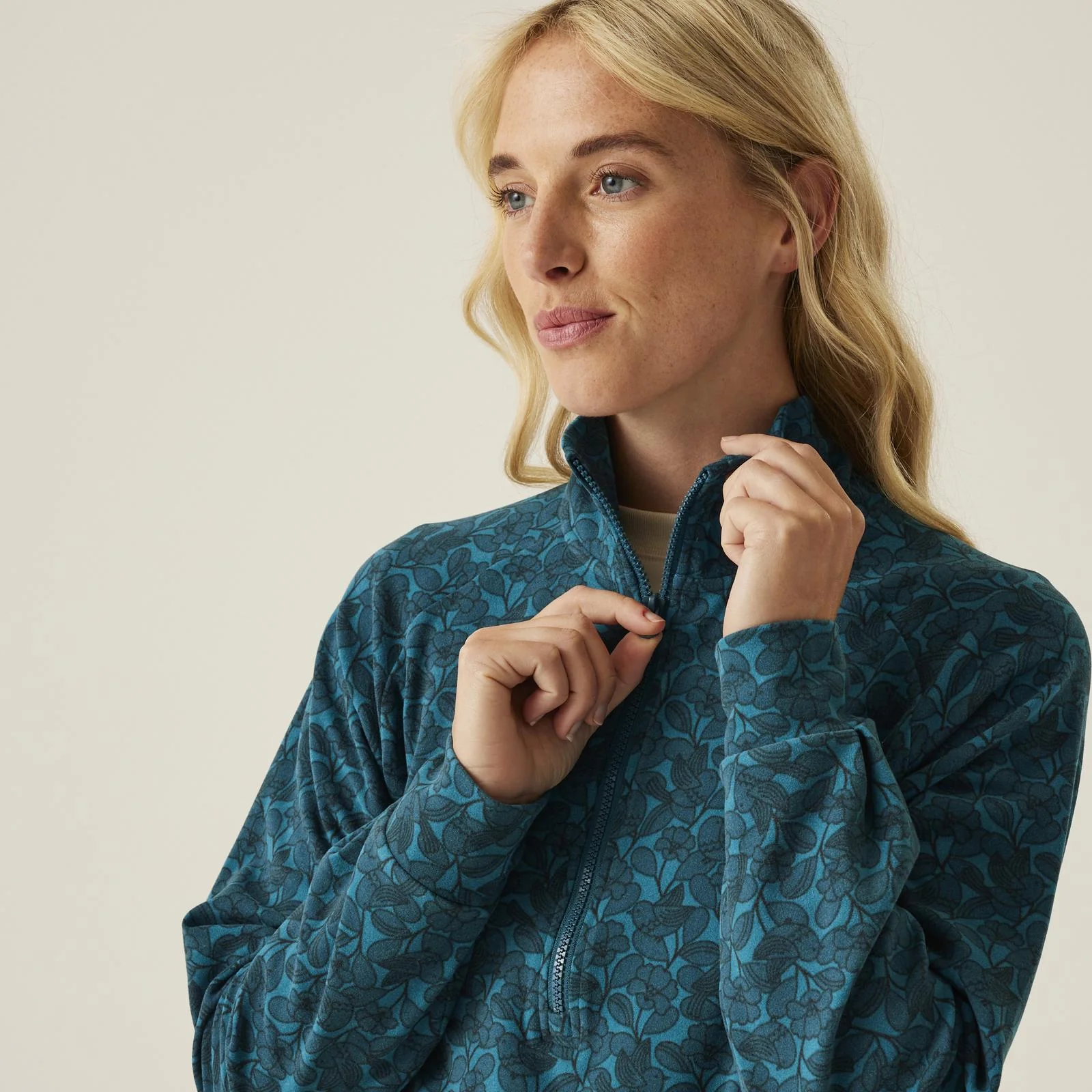Regatta Womens Orla Kiely Half Zip Pullover Fleece - Image 11
