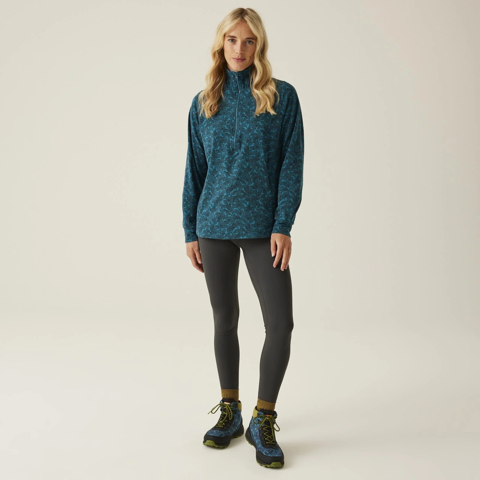 Regatta Womens Orla Kiely Half Zip Pullover Fleece - Image 7