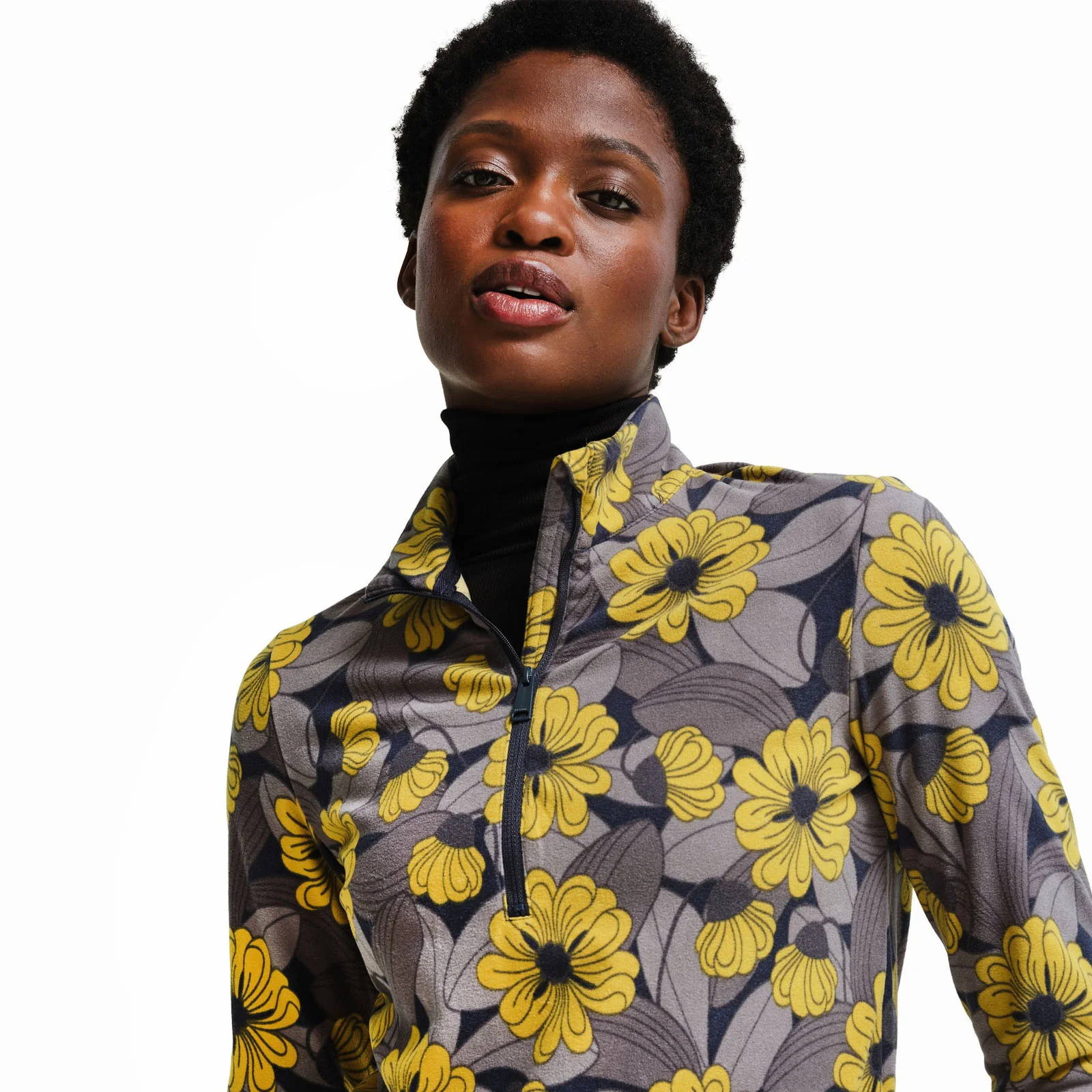 Regatta Womens Orla Kiely Half Zip Pullover Fleece - Image 10