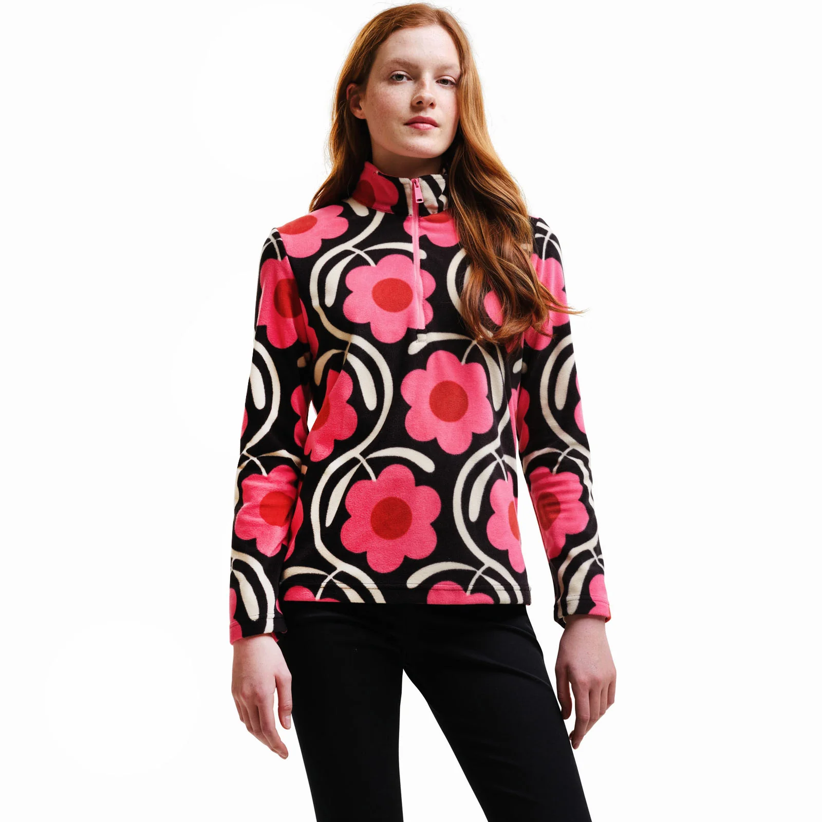 Regatta Womens Orla Kiely Half Zip Pullover Fleece - Image 6