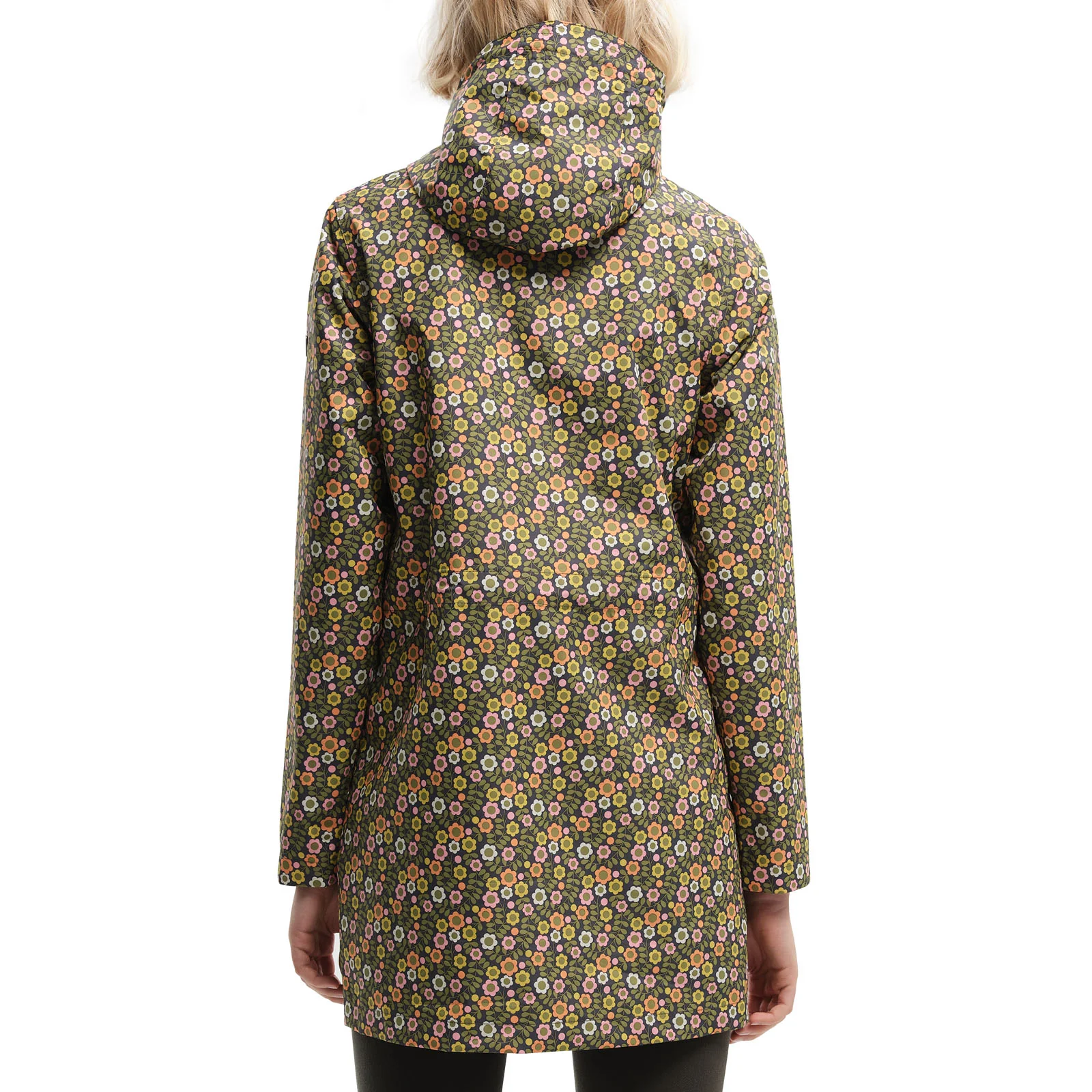 Regatta Womens Orla Kiely Long Line Waterproof Rain Jacket Coat - Image 10