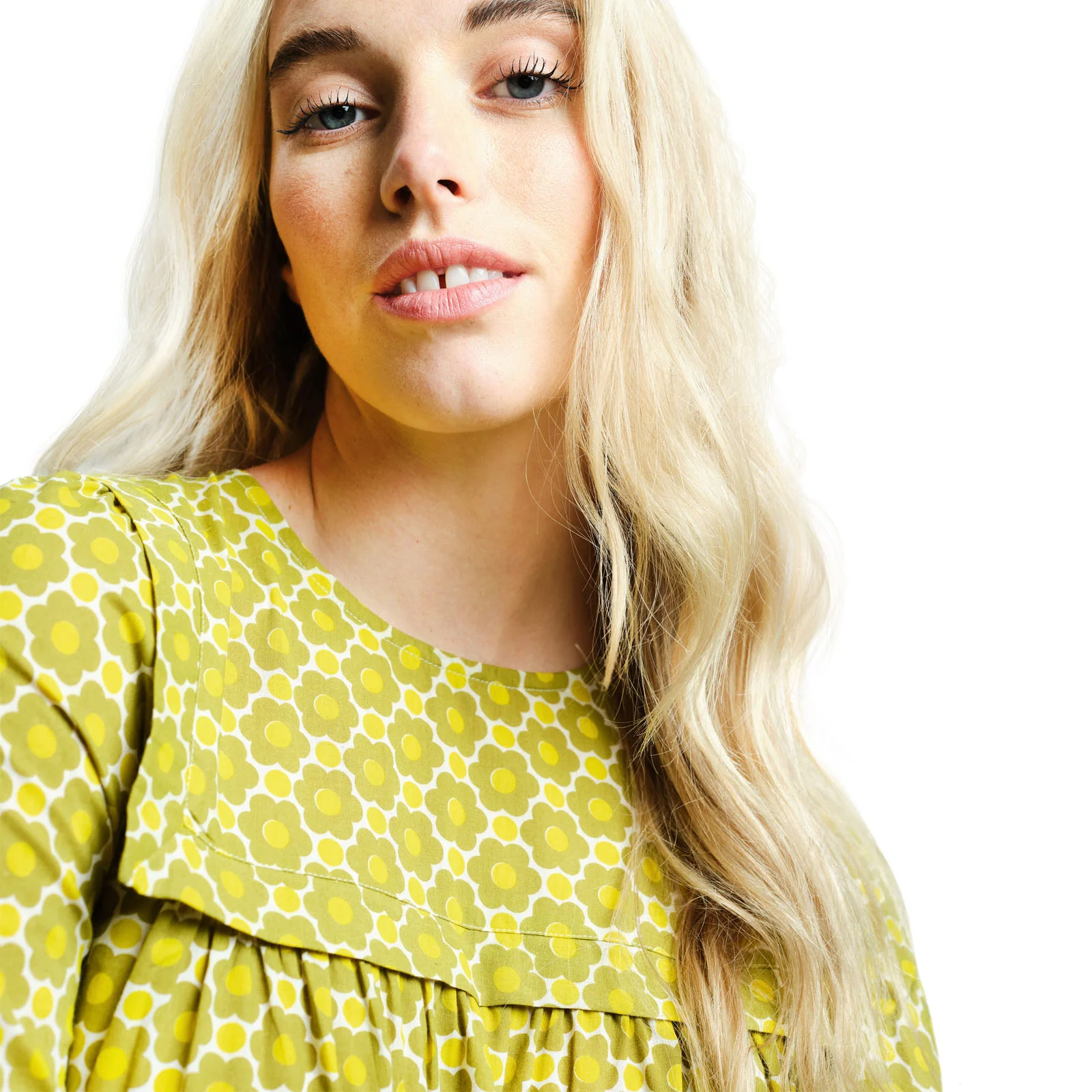 Regatta Womens Orla Kiely Long Sleeve Bib Collar Blouse Top - Image 14