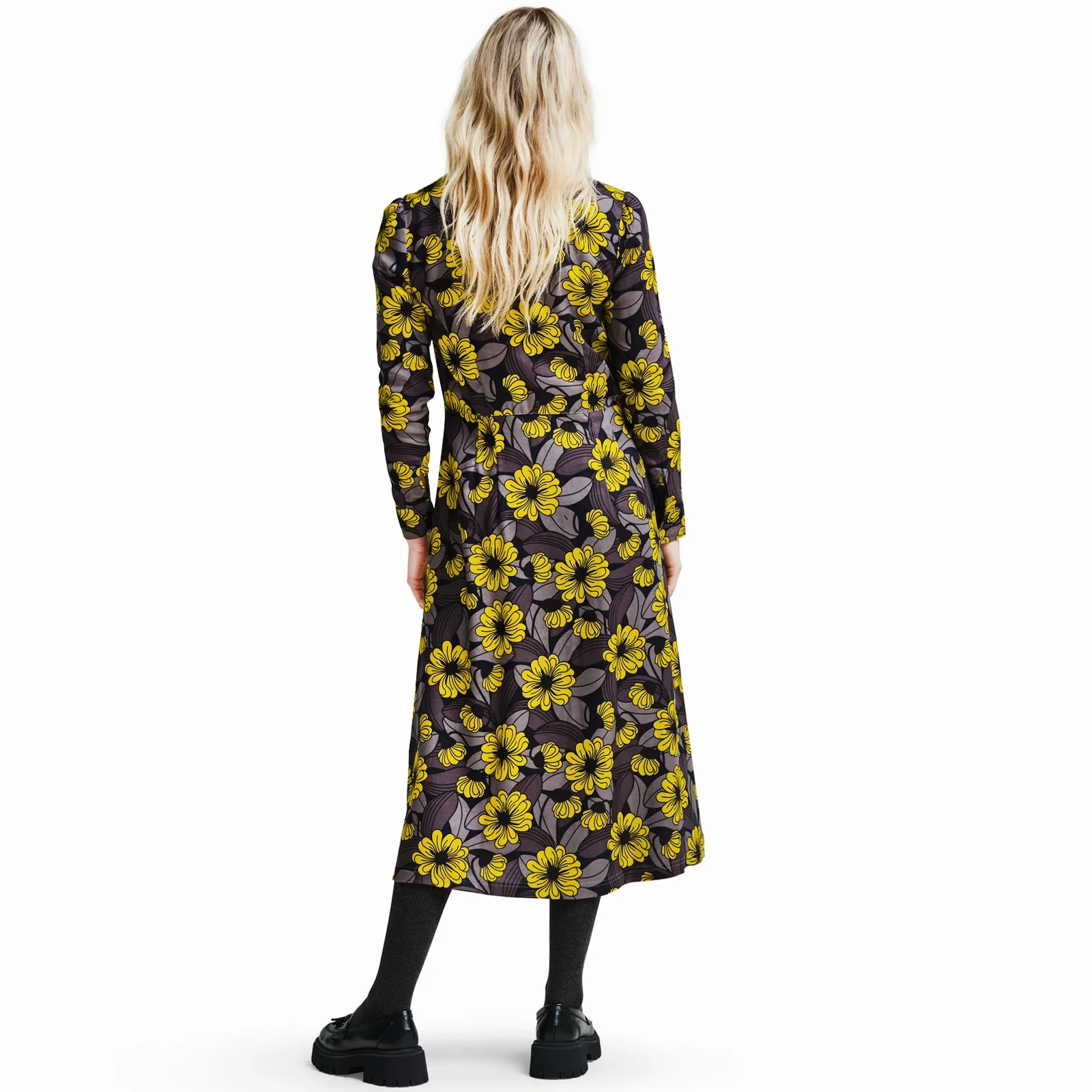 Regatta Womens Orla Kiely Long Sleeve Maxi Shirt Dress - Image 7