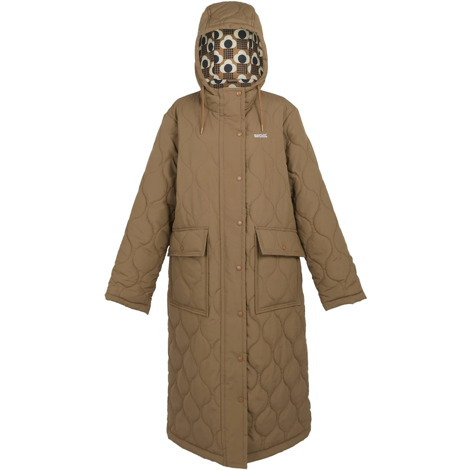 Regatta Womens Orla Kiely Longline Padded Jacket - Image 13