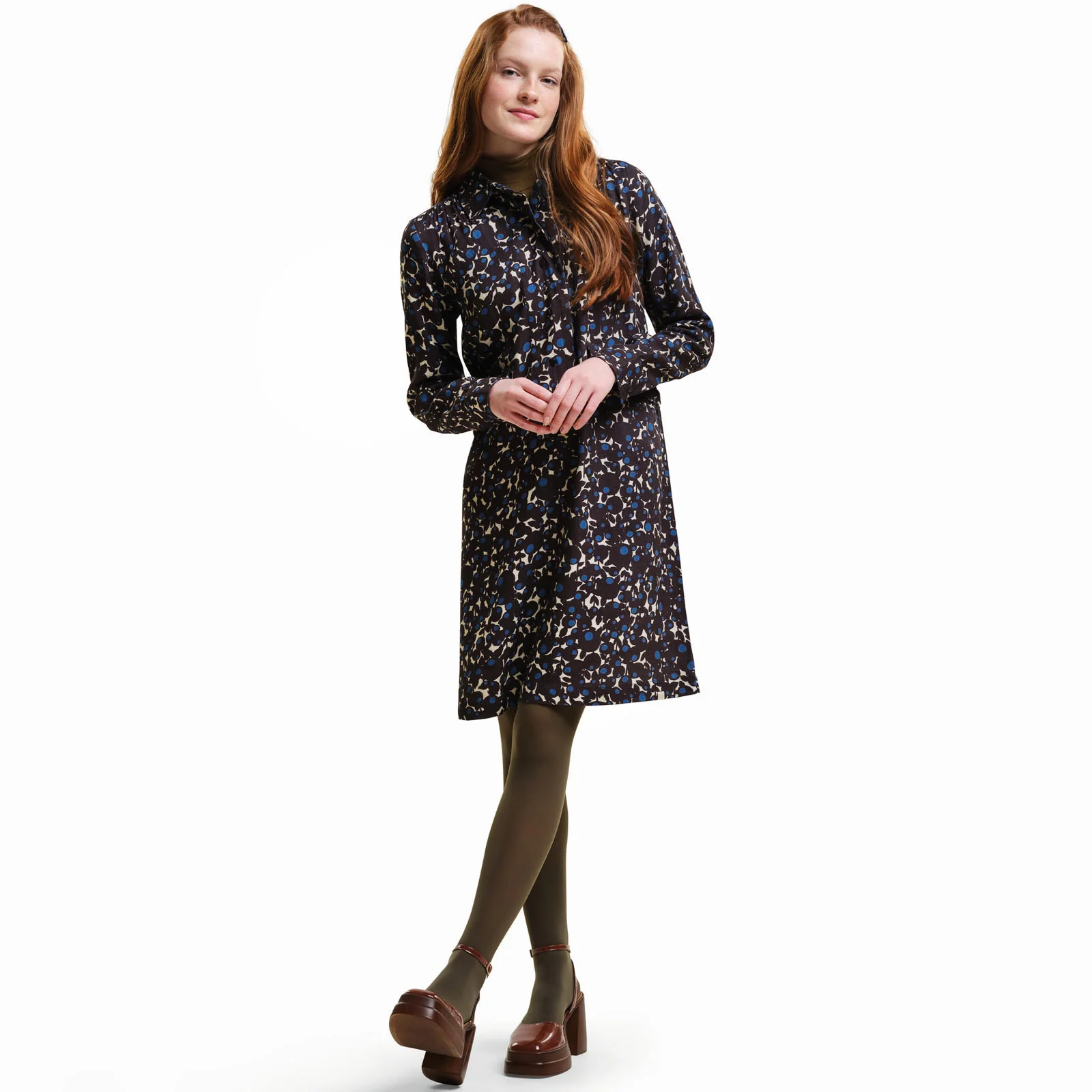 Regatta Womens Orla Kiely Printed Button Down Midi Dress - Image 2
