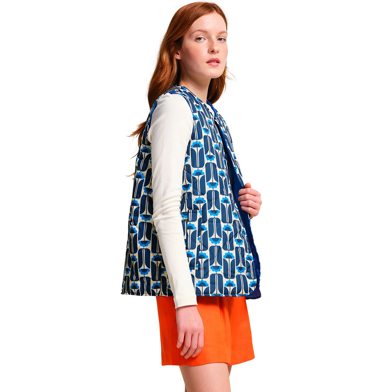 Regatta Womens Orla Kiely Quilted Gilet - Image 7