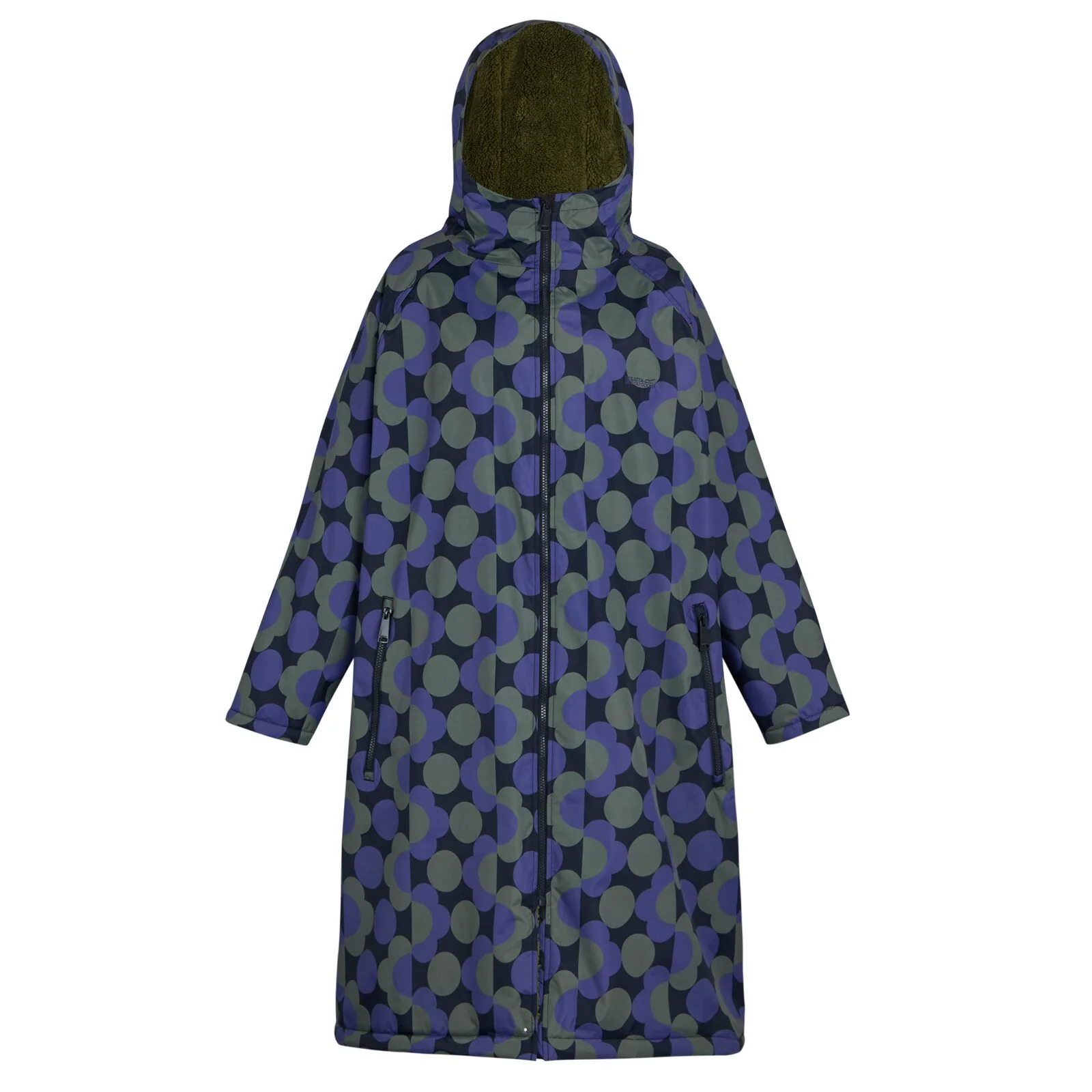 Regatta Womens Orla Kiely Waterproof Fleece Lined Changing Robe - Image 110