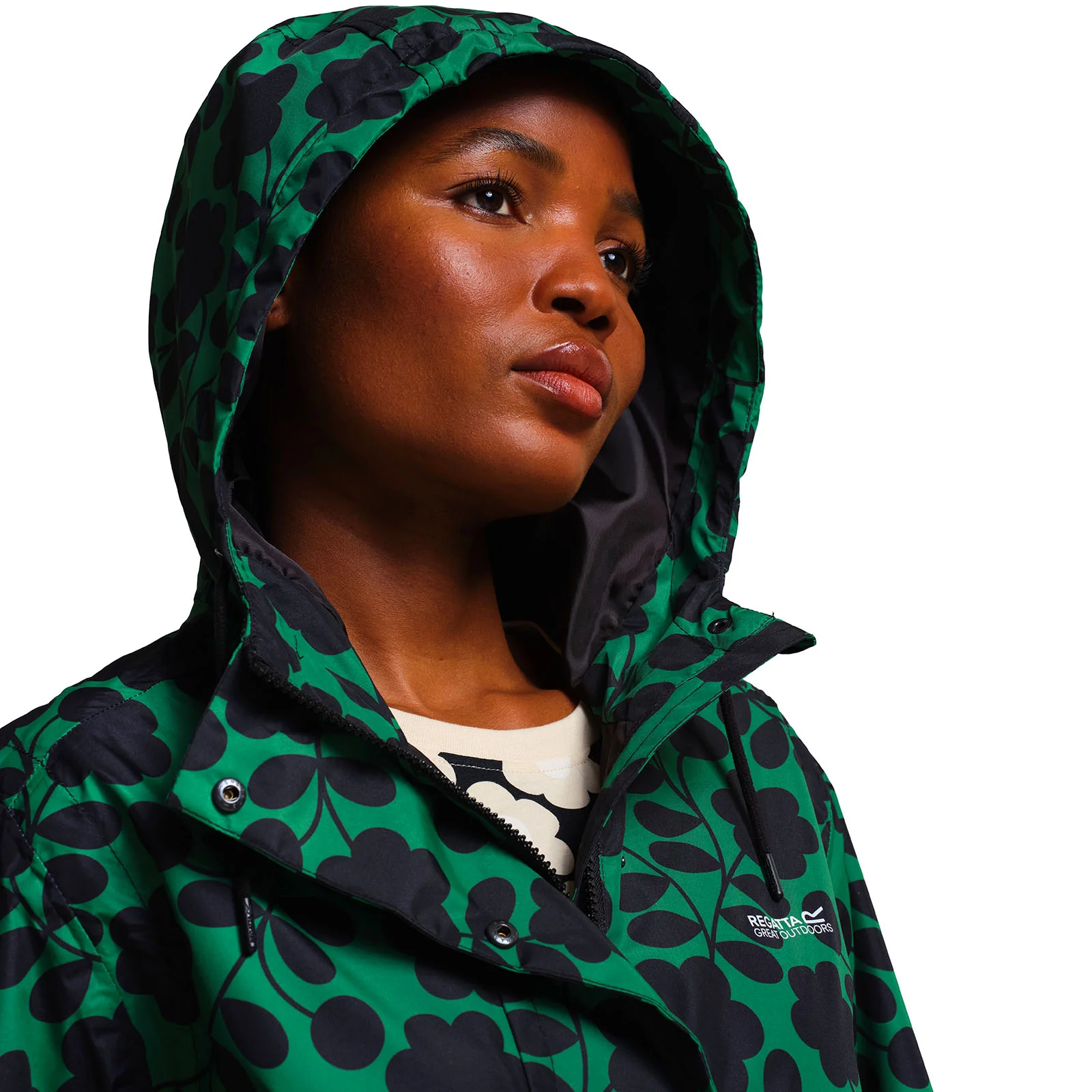 Regatta Womens Orla Kiely Waterproof Mac Jacket Coat - Image 11