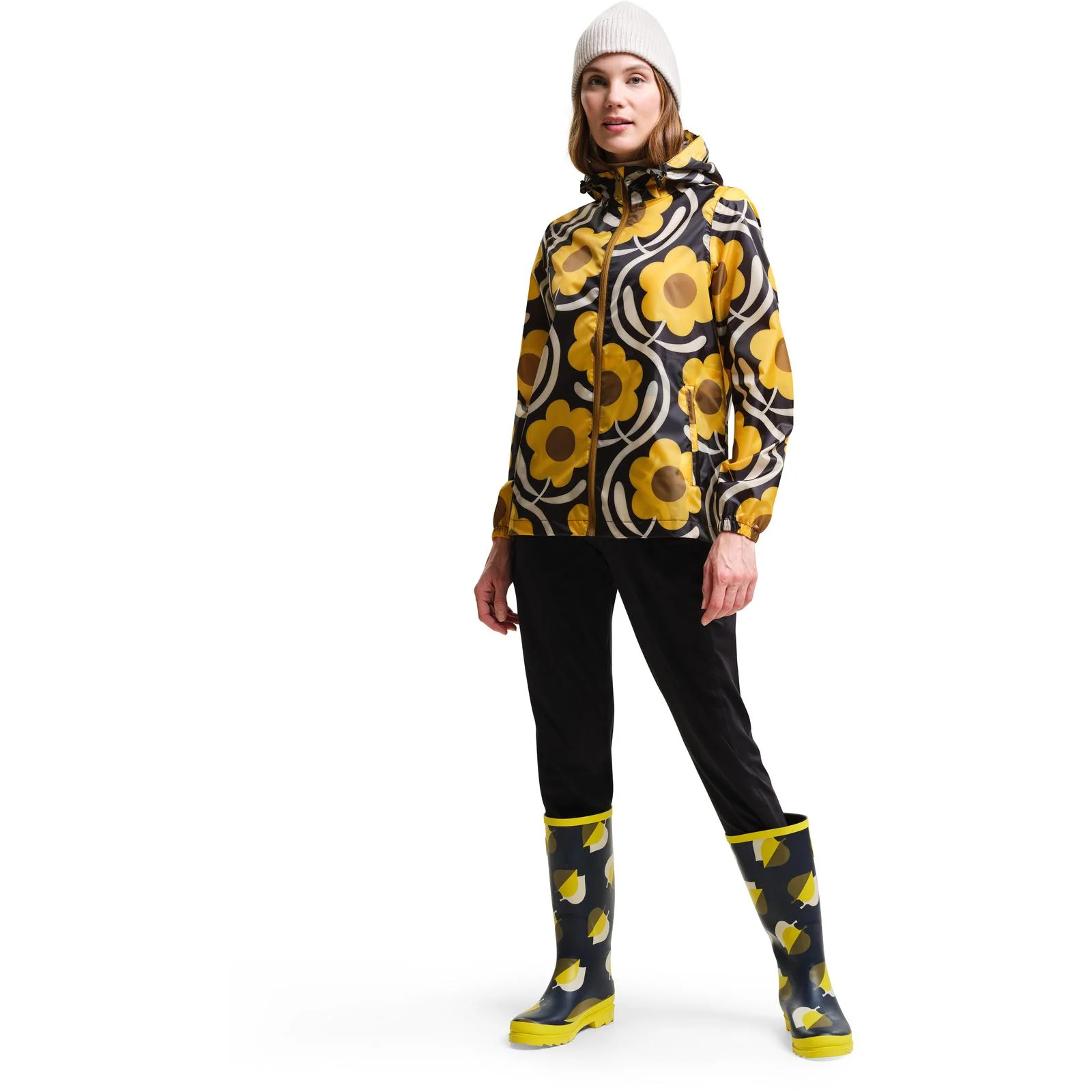 Regatta Womens Orla Kiely Waterproof Pack-It Jacket - Image 13