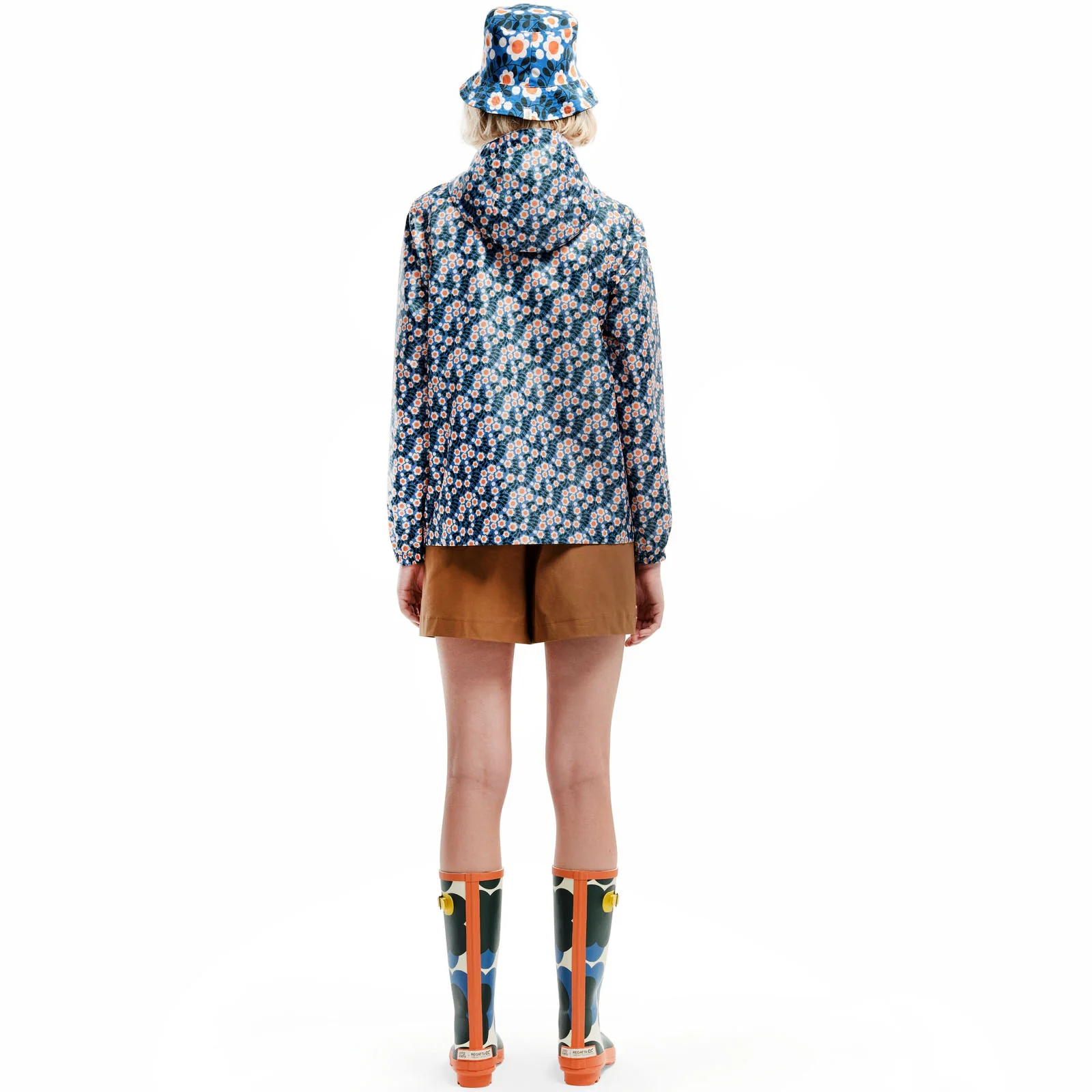 Regatta Womens Orla Kiely Waterproof Pack-It Jacket - Image 15