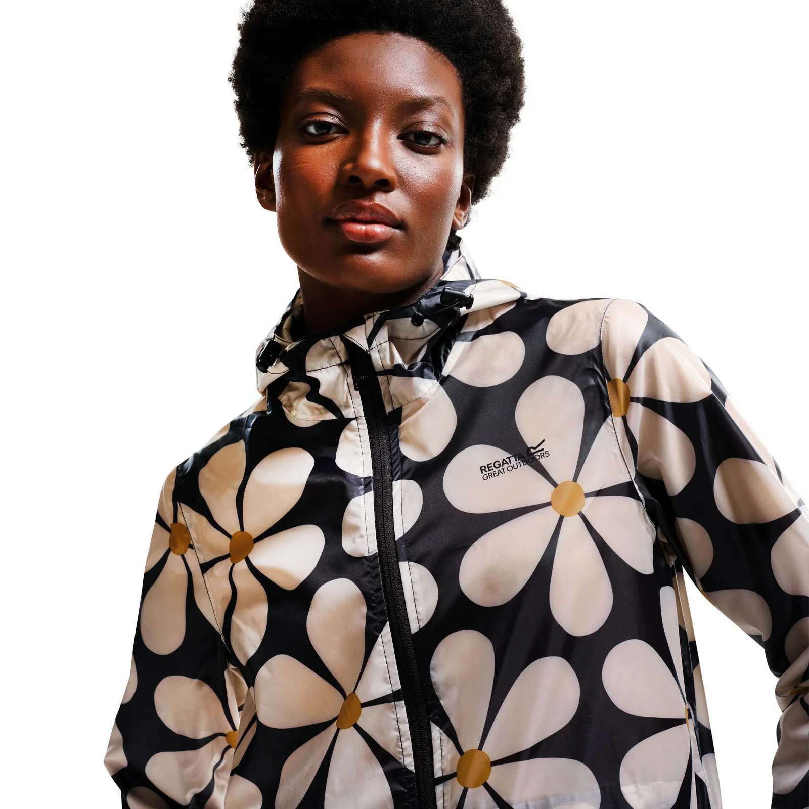 Regatta Womens Orla Kiely Waterproof Pack-It Jacket - Image 55