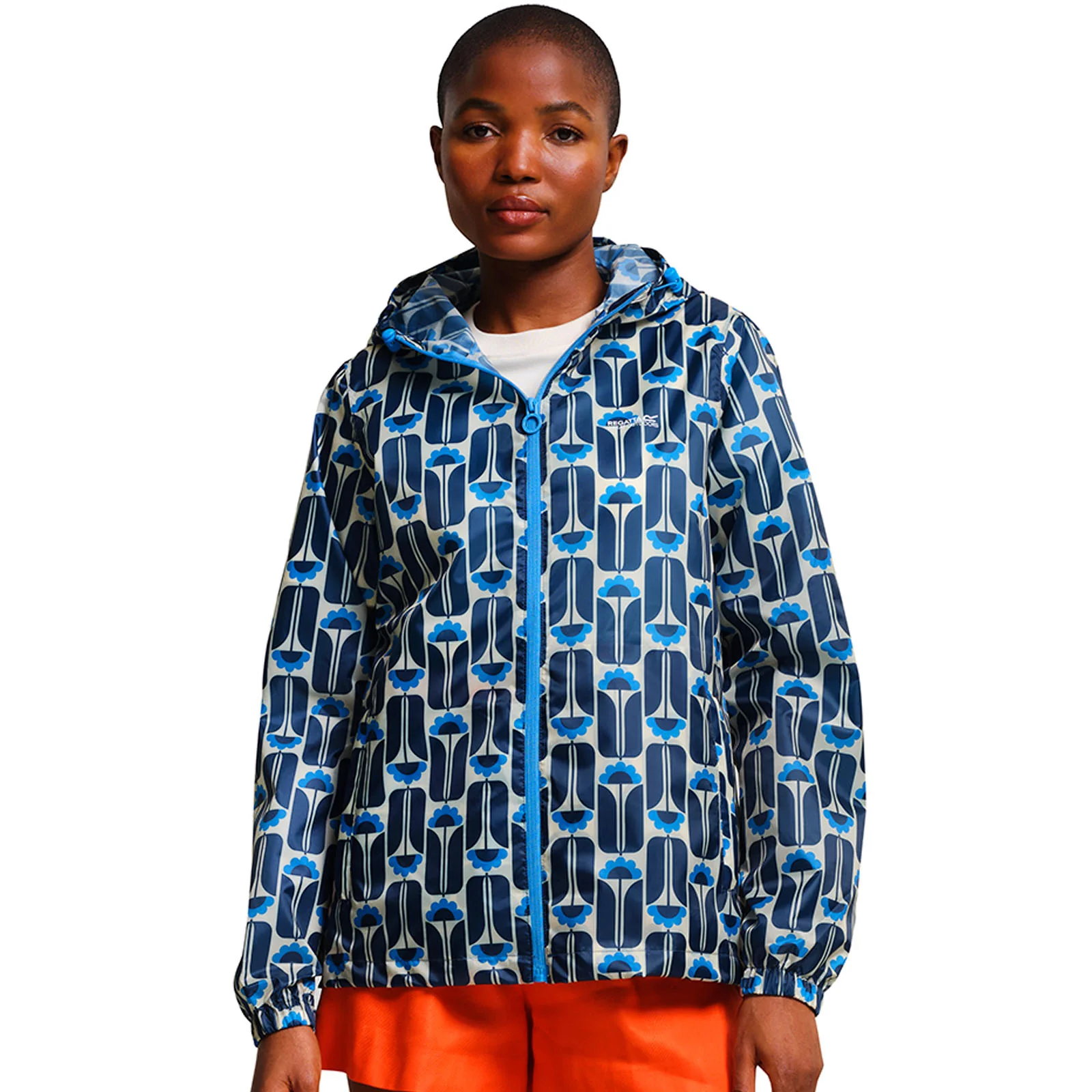 Regatta Womens Orla Kiely Waterproof Pack-It Jacket - Image 9