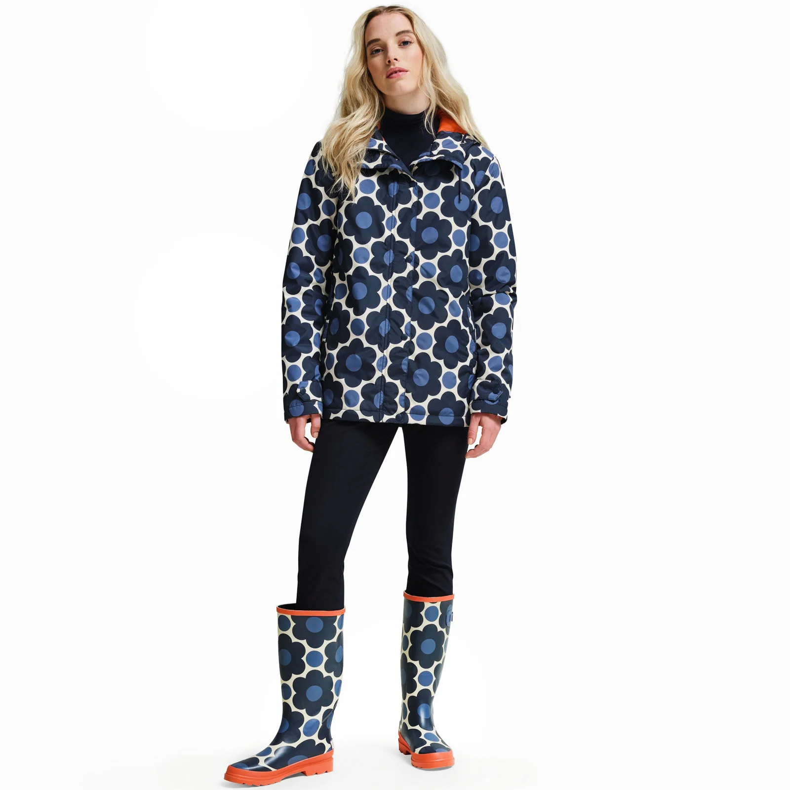 Regatta Womens Orla Kiely Waterproof Rain Mac Jacket - Image 13