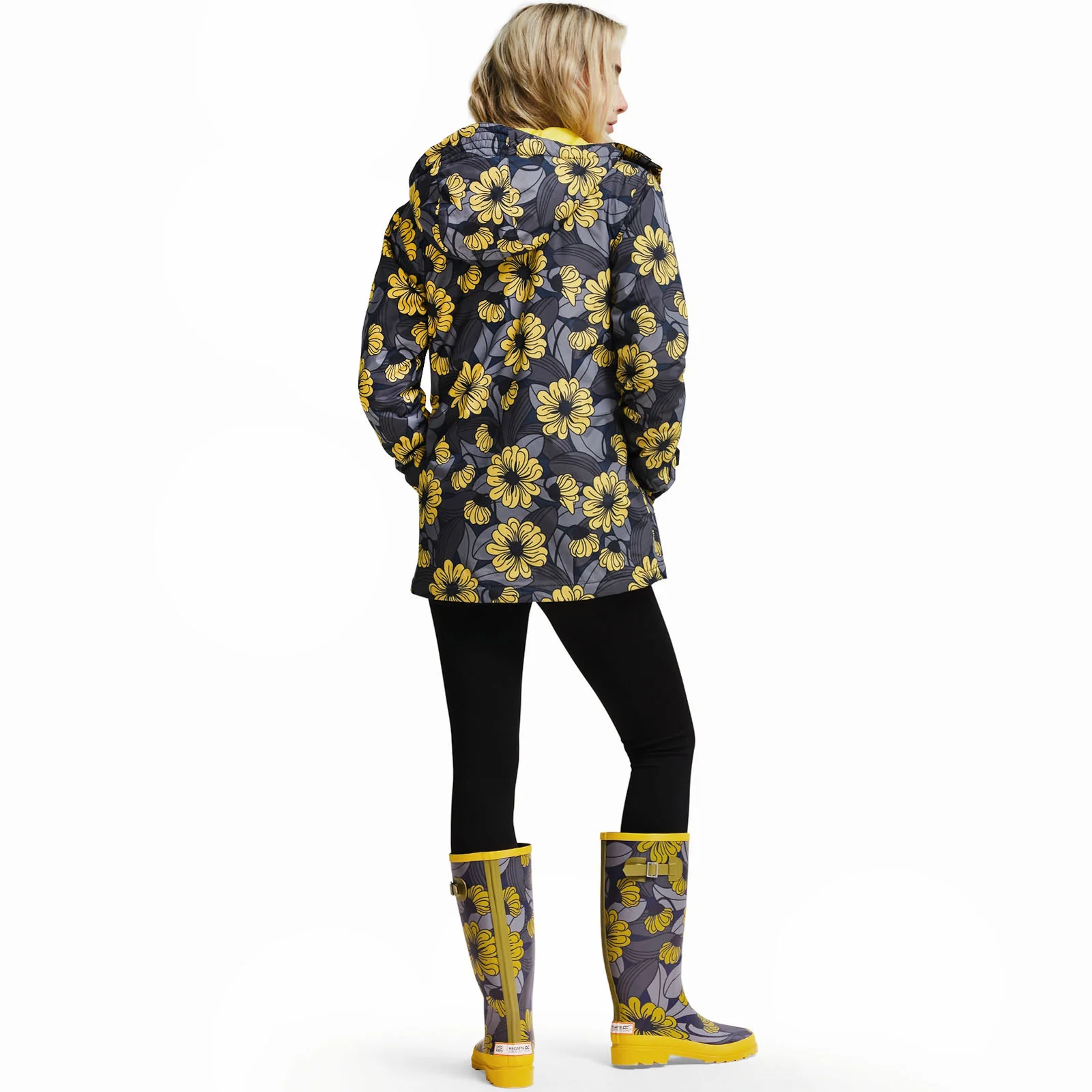 Regatta Womens Orla Kiely Waterproof Rain Mac Jacket - Image 6
