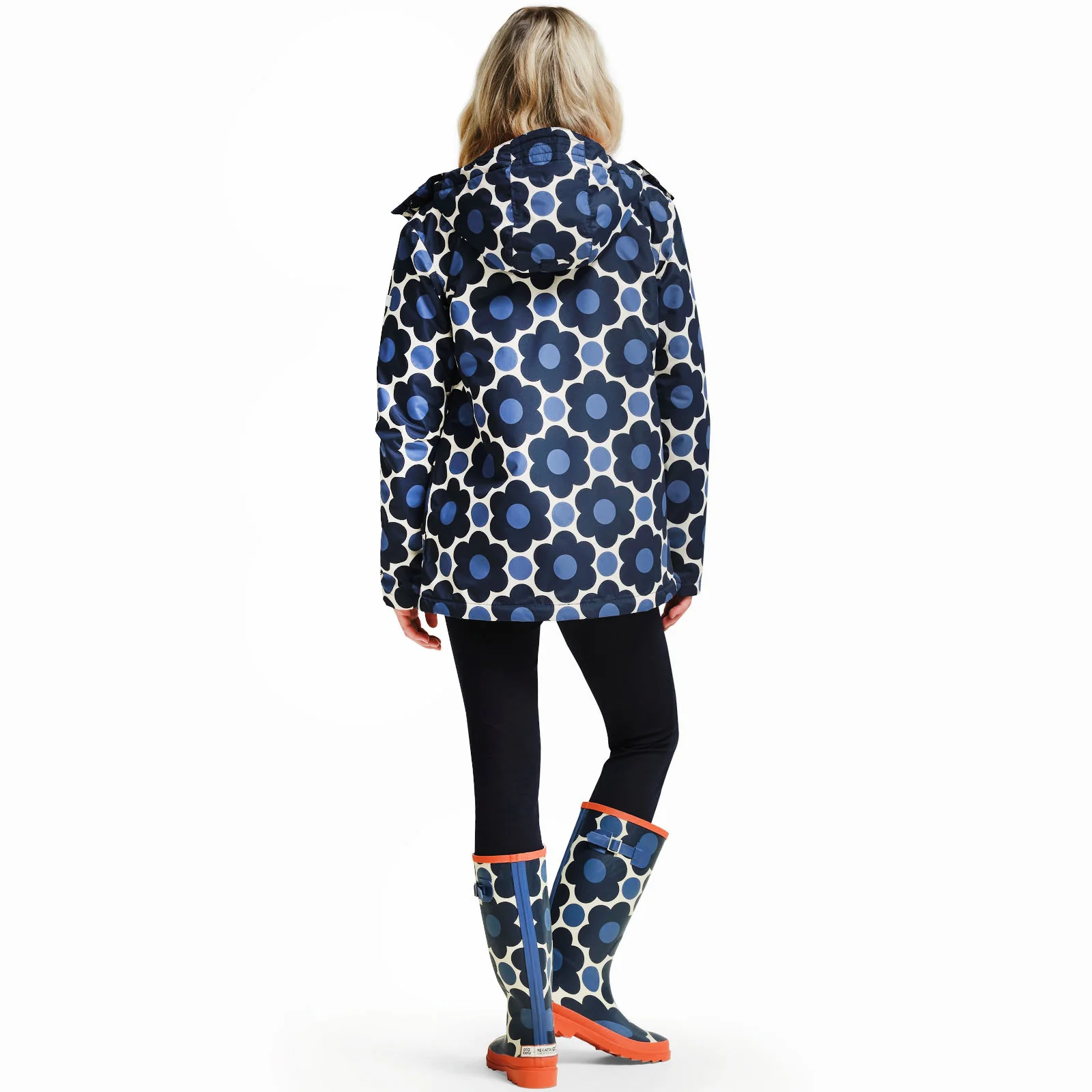 Regatta Womens Orla Kiely Waterproof Rain Mac Jacket - Image 7
