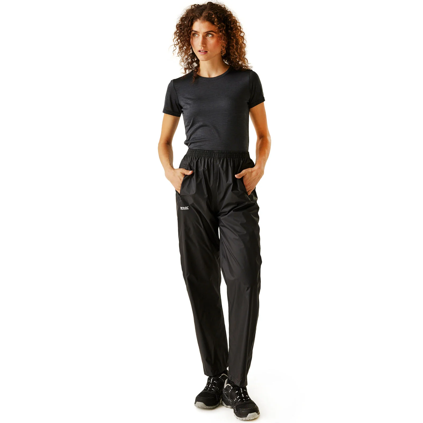 Regatta Womens Pack It Waterproof Walking Overtrousers - Image 10