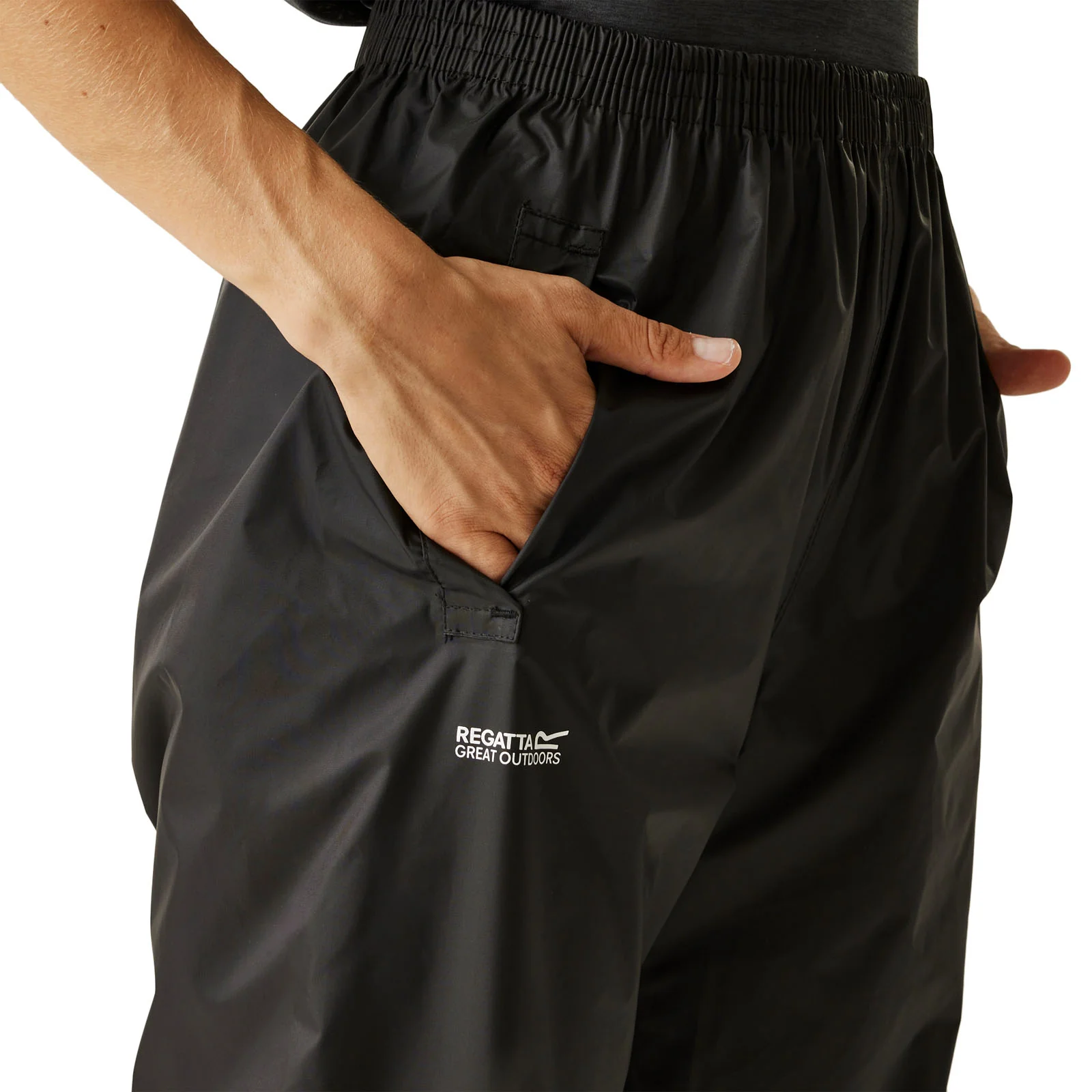 Regatta Womens Pack It Waterproof Walking Overtrousers - Image 8