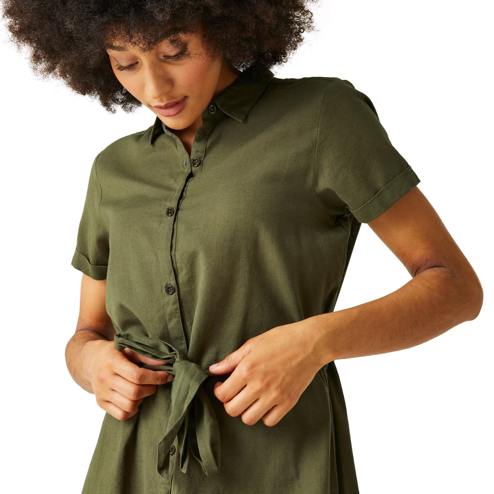 Regatta Womens Rema Coolweave Shirt Dress - Image 4