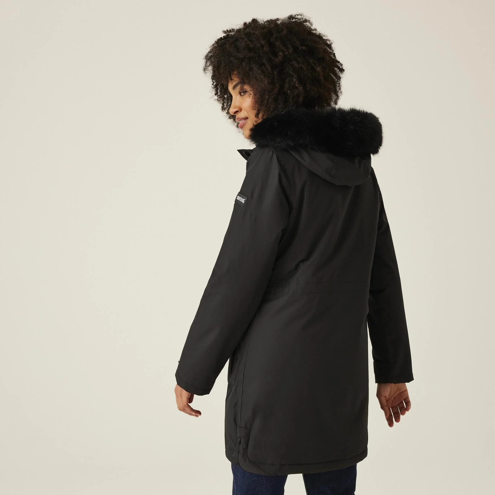 Regatta Womens Sabinka II Fur Trim Hood Waterproof Parka Jacket - Image 5