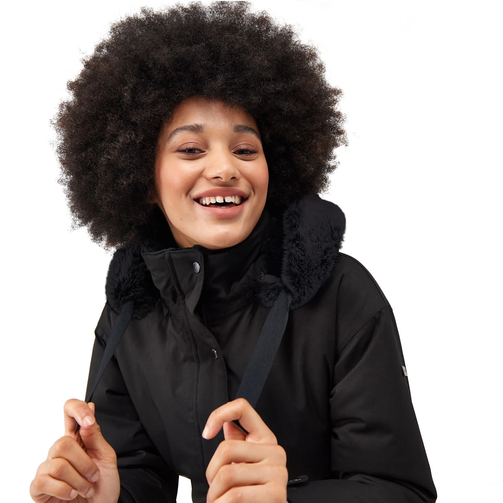 Regatta Womens Giovanna Fletcher Samaria Waterproof Jacket - Black - Image 8