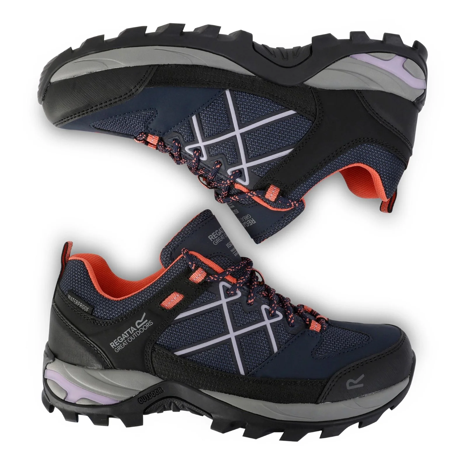 Regatta Womens Samaris III Low Walking Shoes - Image 24