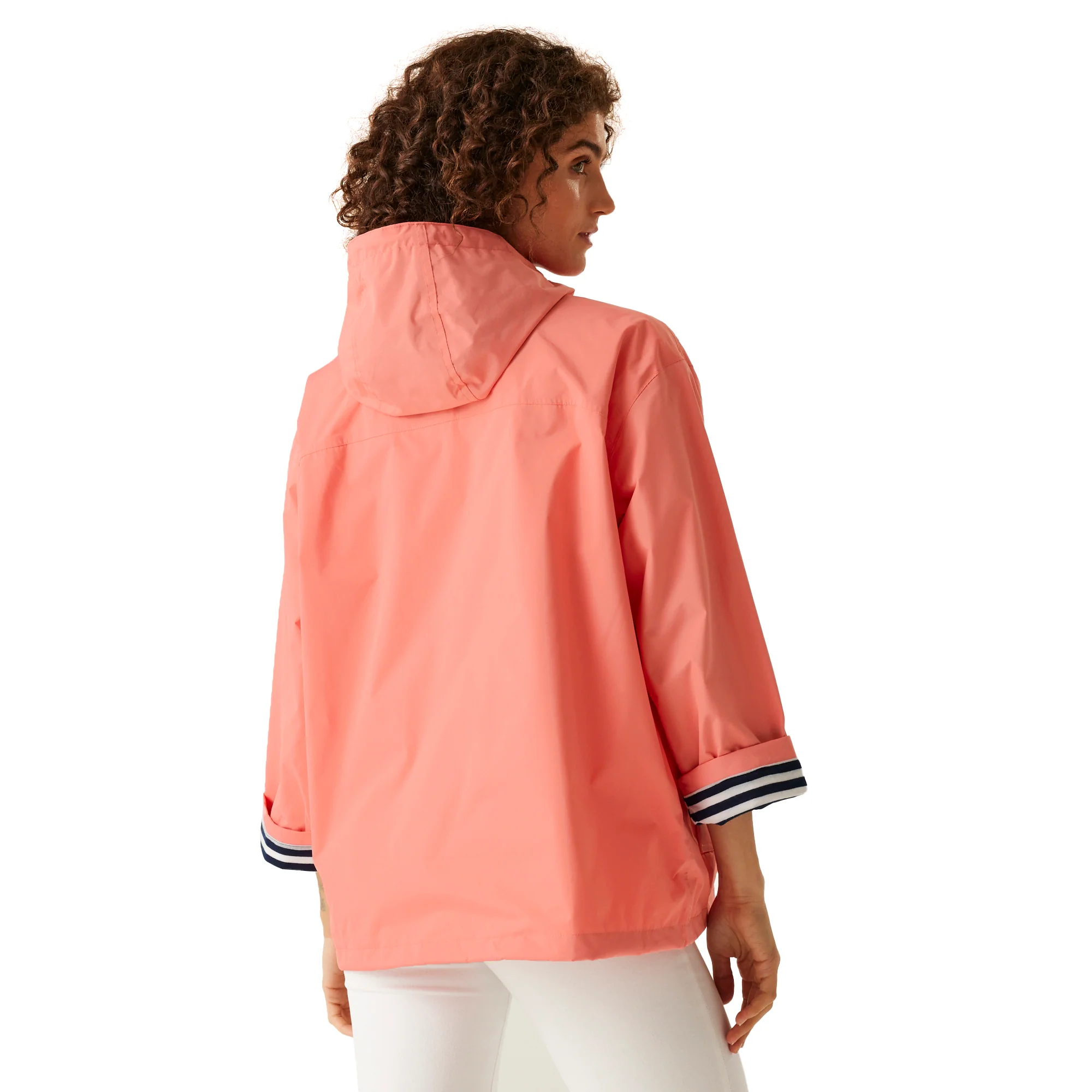 Regatta Womens Sarika Giovanna Fletcher Hooded Waterproof Jacket - Image 6