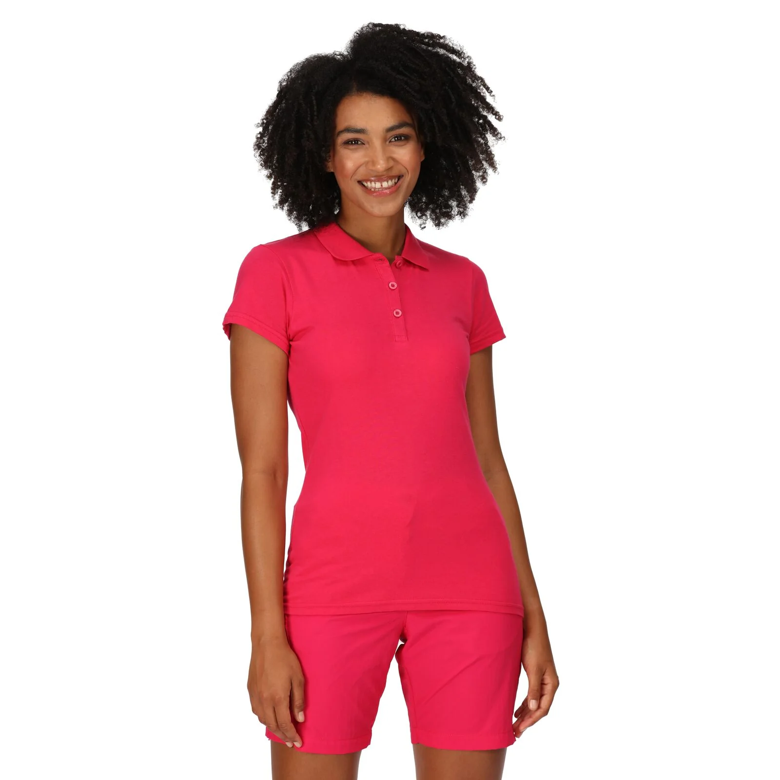 Regatta Womens Sinton Coolweave Short Sleeve Polo Shirt - Image 3