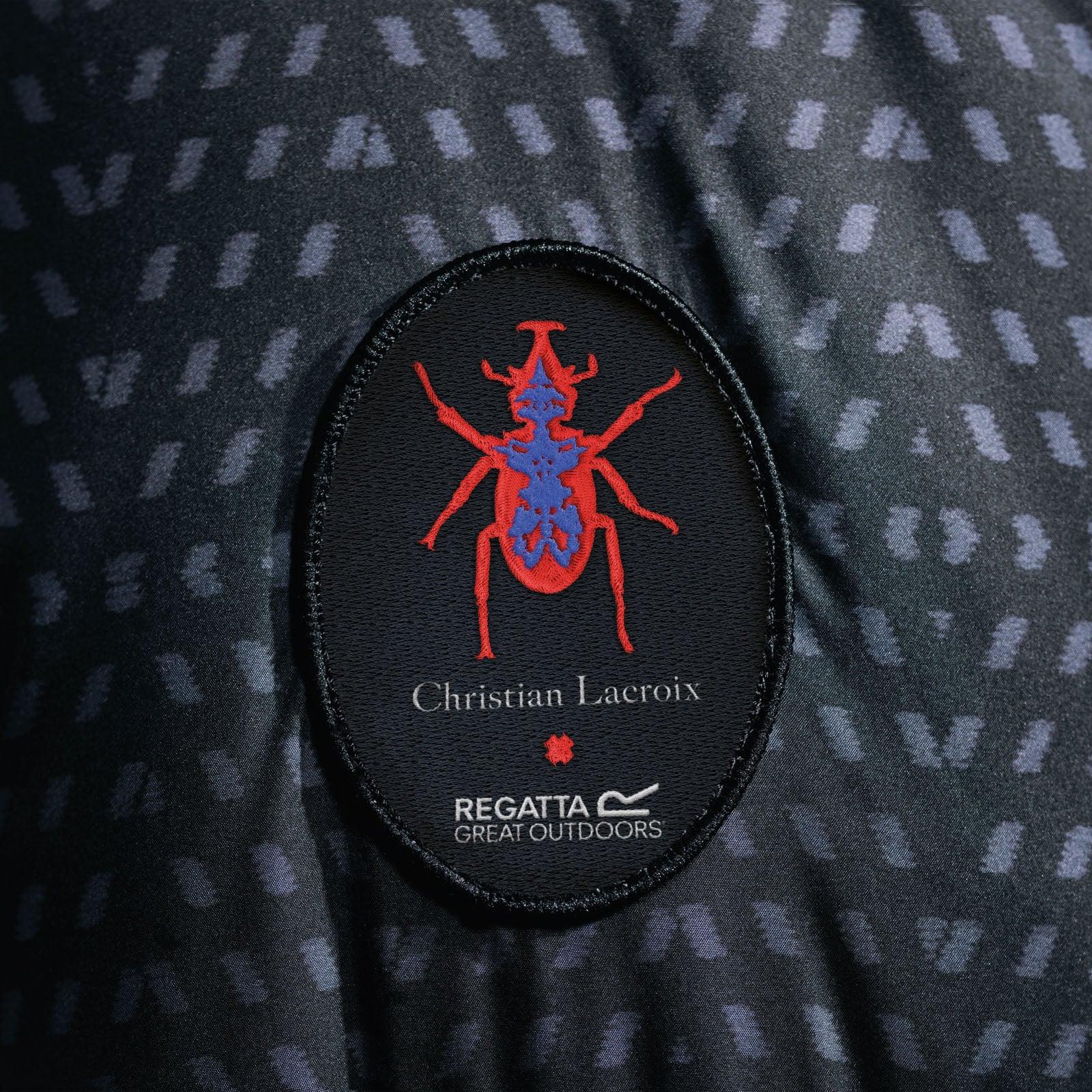 Regatta x Christian Lacroix Gordes Baffled Water Repellent Jacket - Black - Image 5