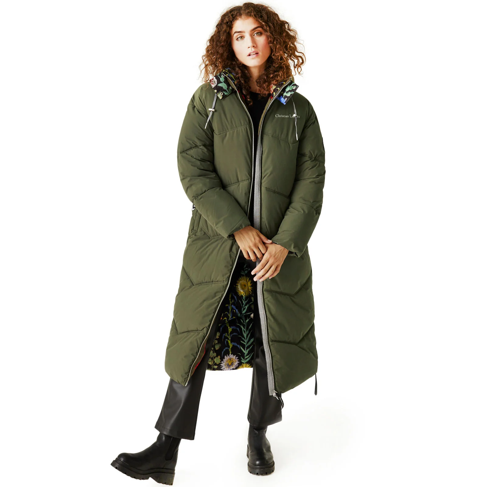 Regatta x Christian Lacroix Womens Mihaud Longline Baffled Jacket - Image 2