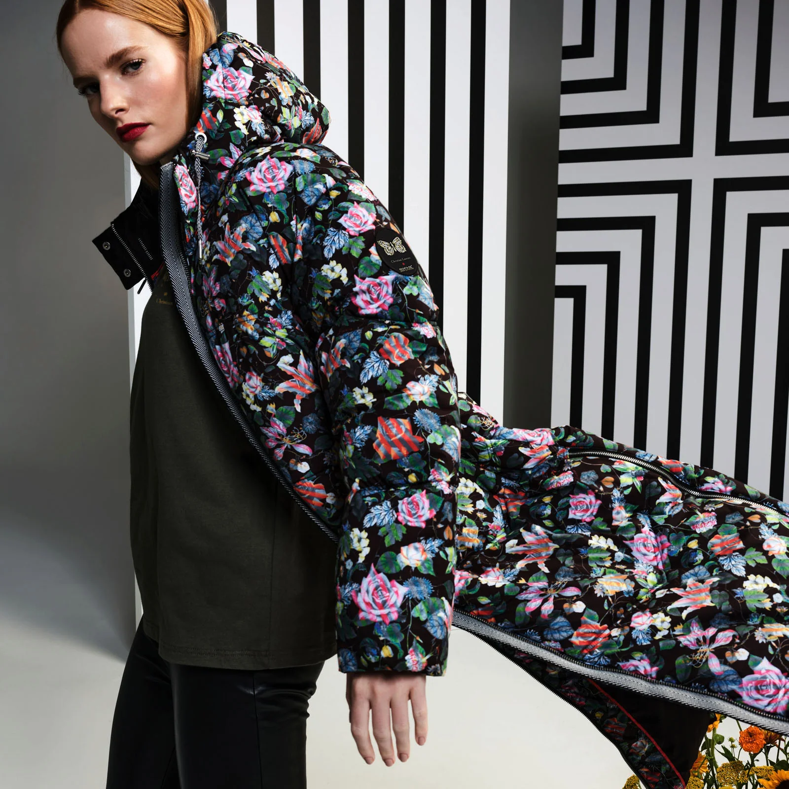 Regatta x Christian Lacroix Womens Mihaud Longline Baffled Jacket - Image 31