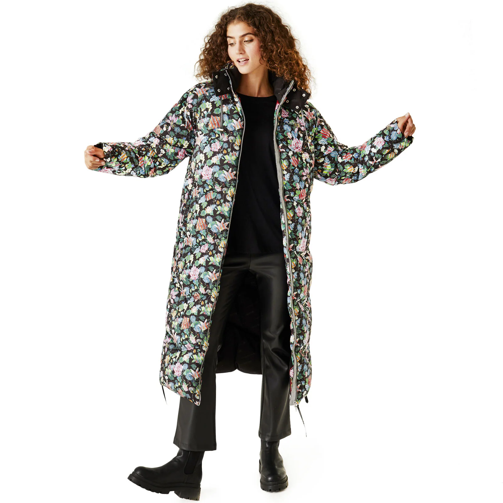 Regatta x Christian Lacroix Womens Mihaud Longline Baffled Jacket - Image 4