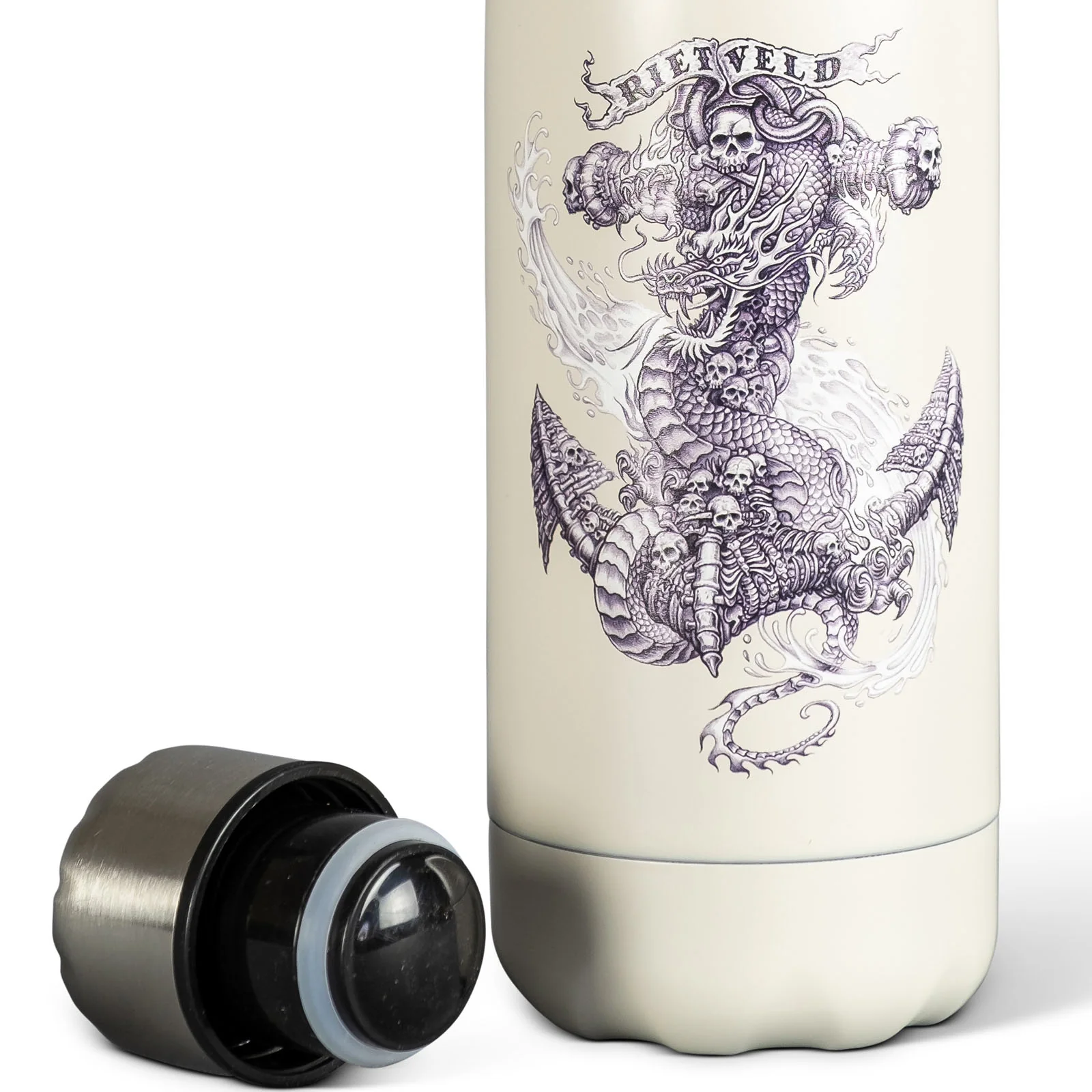 Rietveld Stainless Steel 500ml Travel Insulated Hot & Cold Water Bottle - Image 21