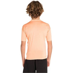 Rip Curl Kids Brand Wave UPF 50 Short Sleeve Rash Vest - Image 8