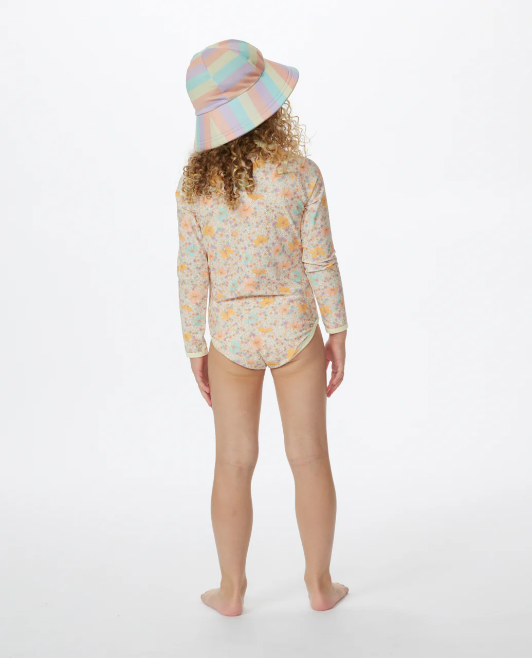 Rip Curl Kids Crystal Long Sleeve UV Protect Front Zip Surf Suit - Image 2