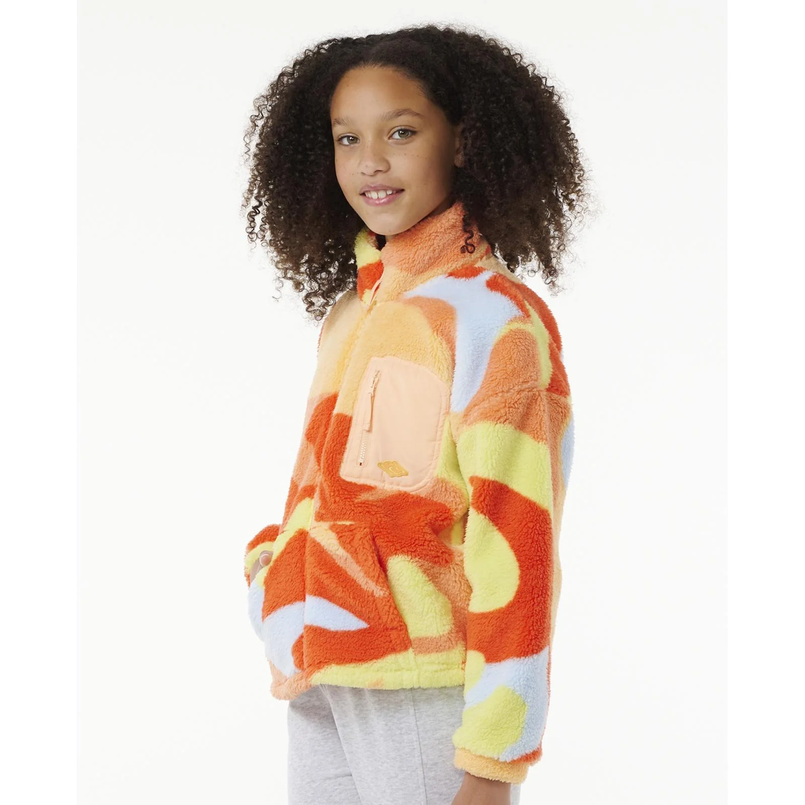 Rip Curl Kids High Tide Full Zip Polar Fleece - Image 4