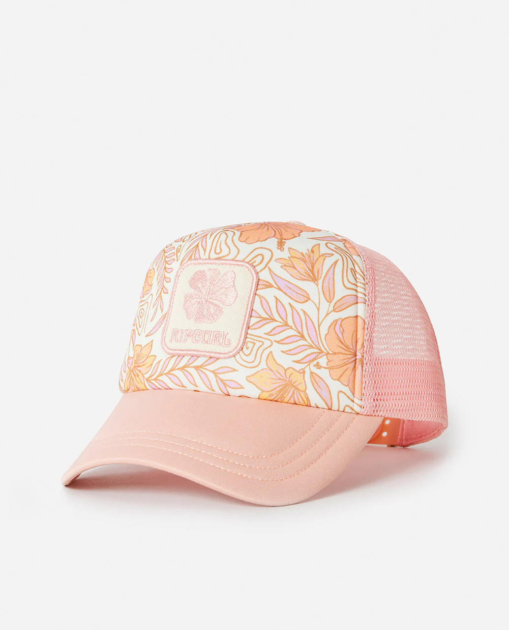 Rip Curl Kids Mixed Curved Visor Snapback Trucker Cap - Image 4